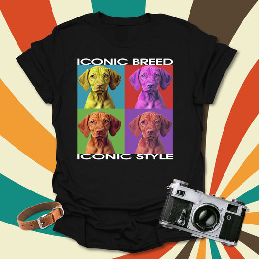 Iconic Breed meets Iconic Style! Vizsla Dog Lover Tee