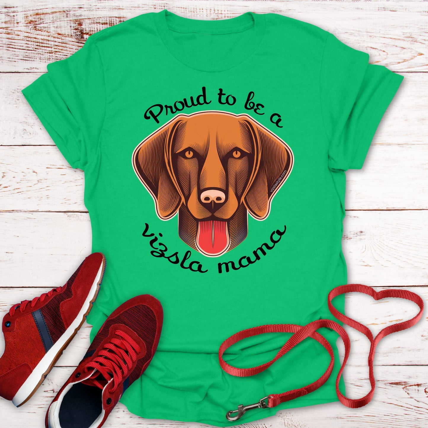 Proud To Be A Vizsla Mama T-Shirt