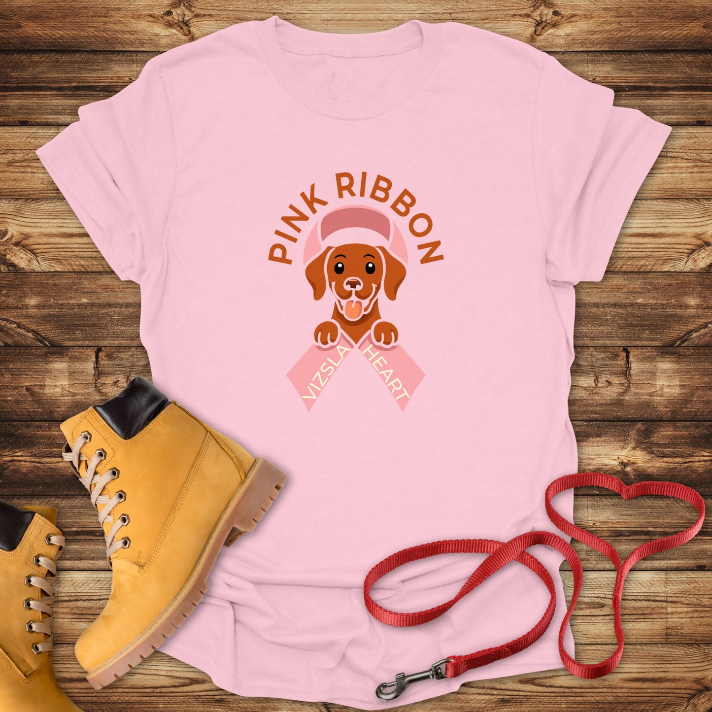 Pink Ribbon, Vizsla Heart: Fighting Together