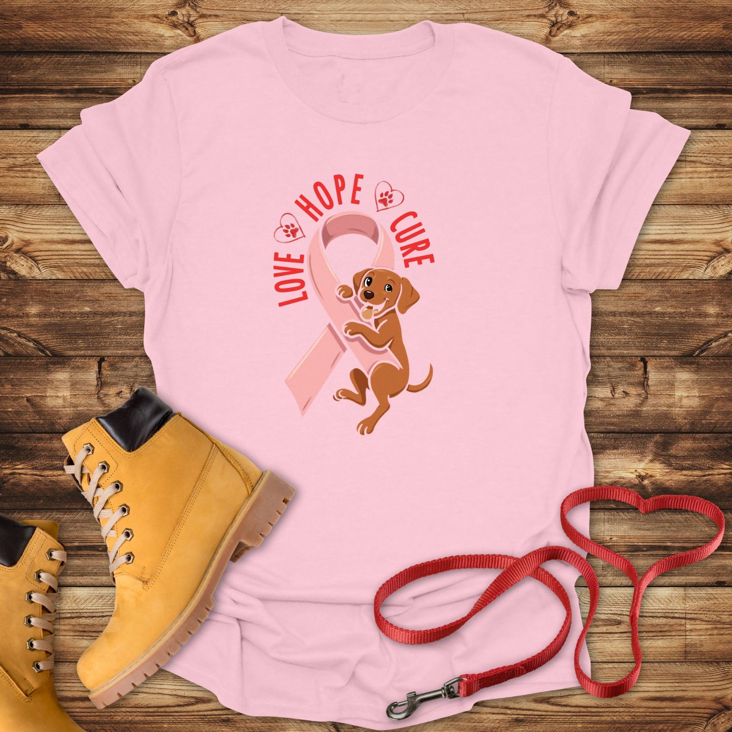 Hope, Love, and Vizsla Paws for the Cure