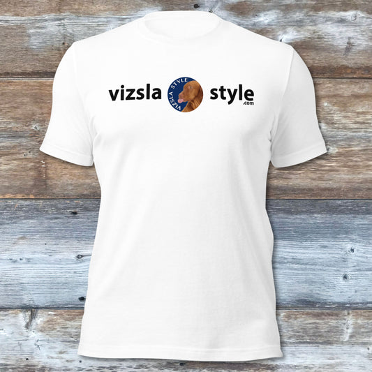 It's All About Tucker - Vizsla Style All Around Sports T-shirt (Dk Text)