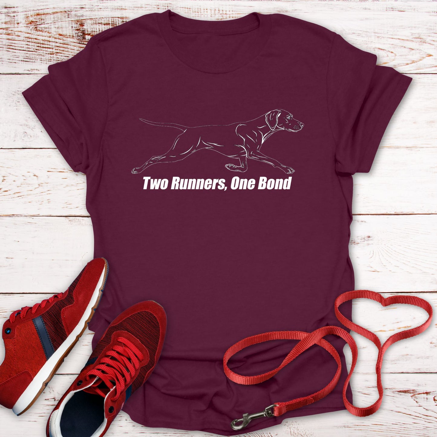 Two Runners - One Bond: Vizsla Running Partner