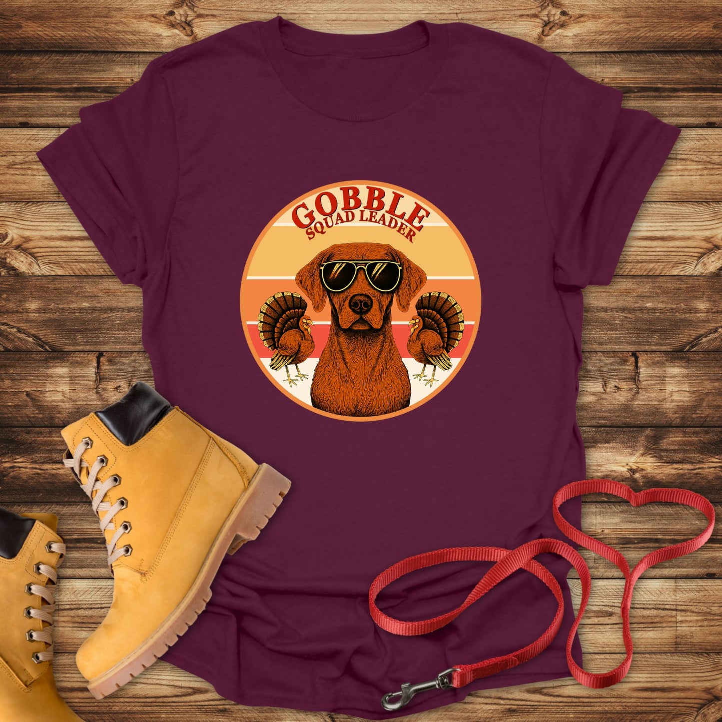 Gobble Squad Leader: Vizsla Thanksgiving Commander