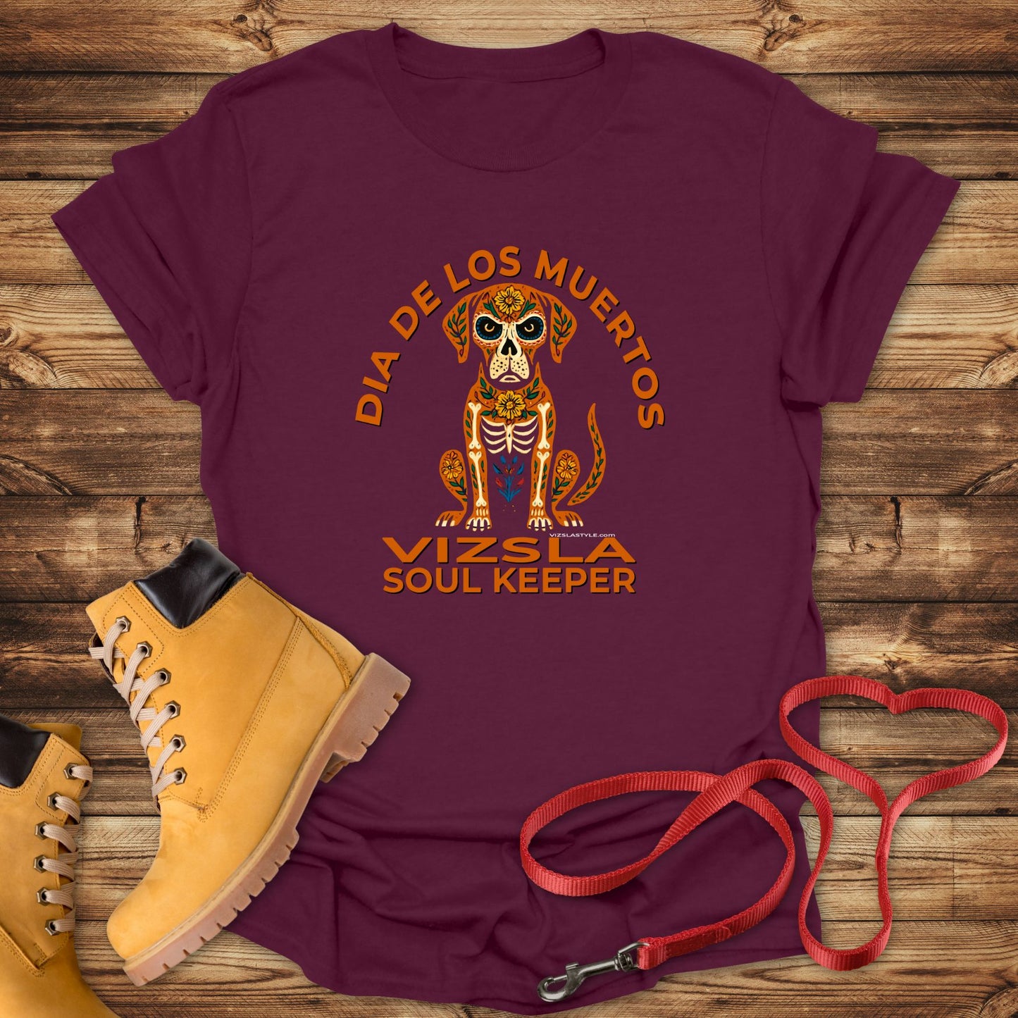 Día de Los Muertos Vizsla: Soul Keeper Tee