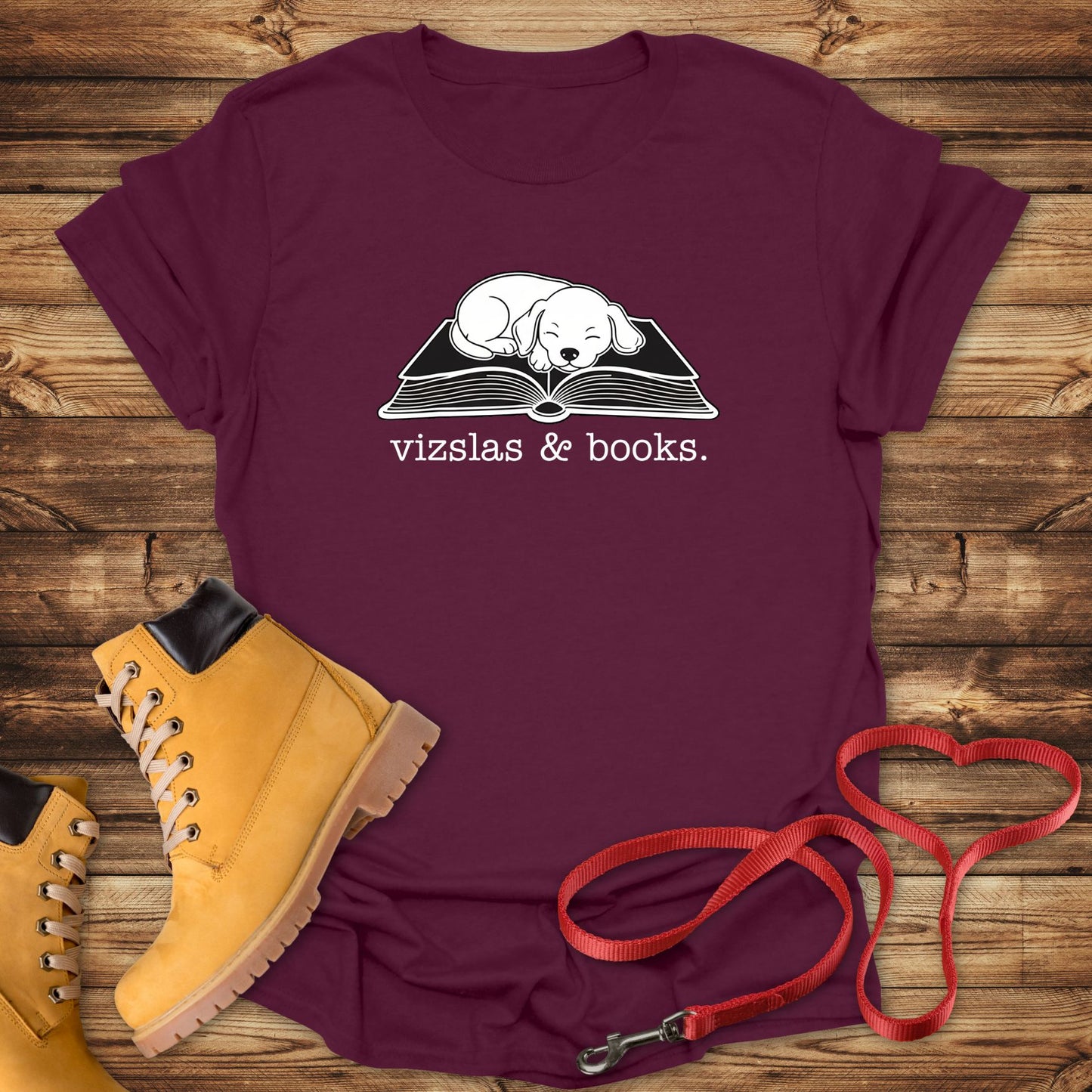 Vizslas and Books: The Perfect Cozy Retreat