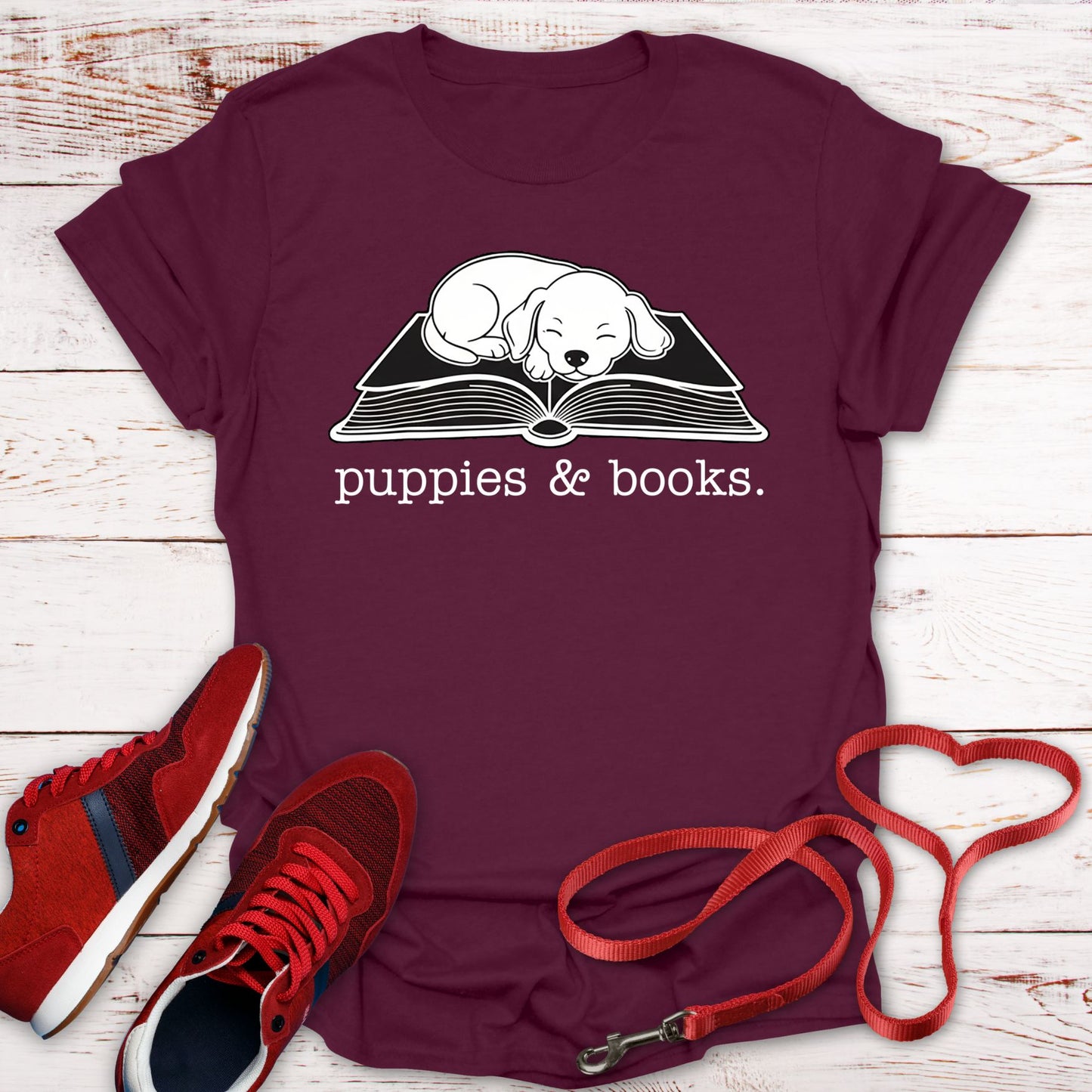 Puppies and Books: The Perfect Cozy Pairing