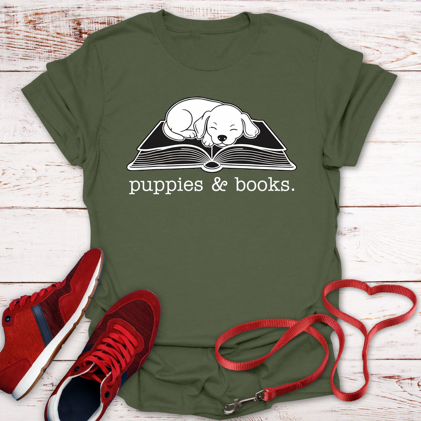 Puppies and Books: The Perfect Cozy Pairing