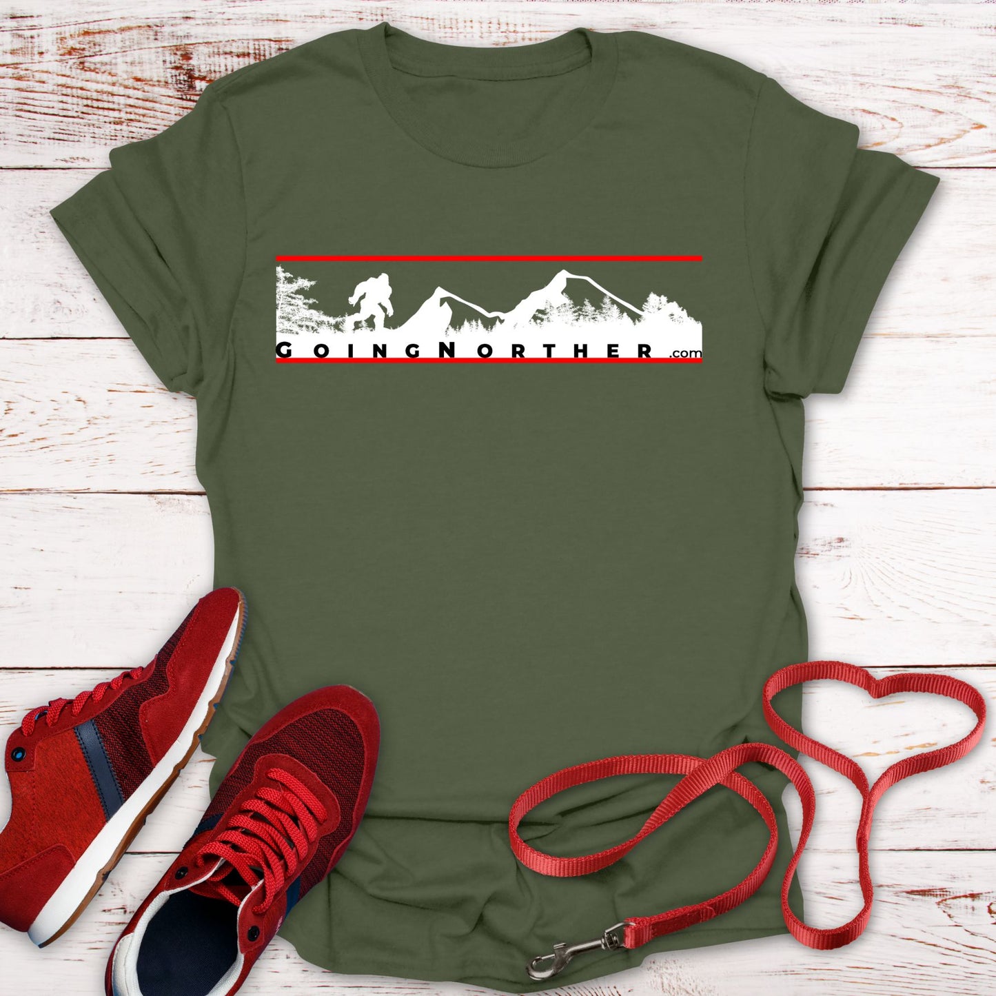 Going Norther All Around Sports T-shirt