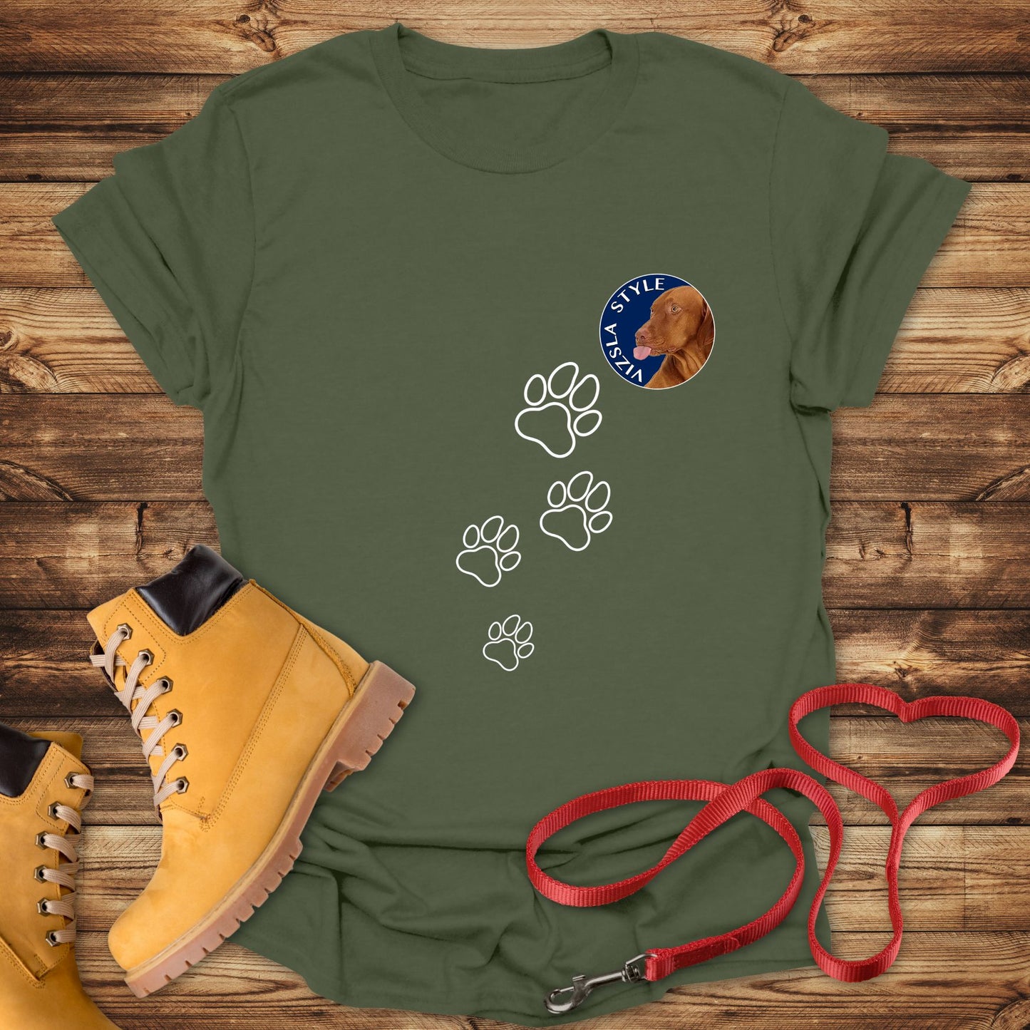 Tucker's Journey: Vizsla Life in Paw Prints