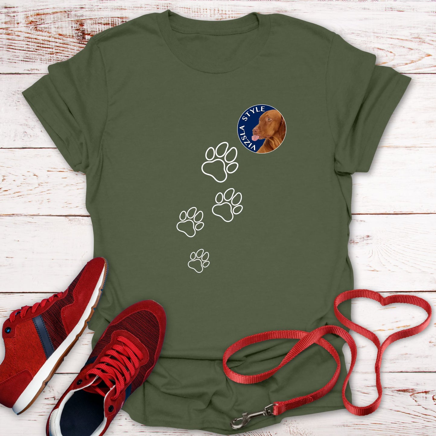 Tucker's Journey: Vizsla Life in Paw Prints