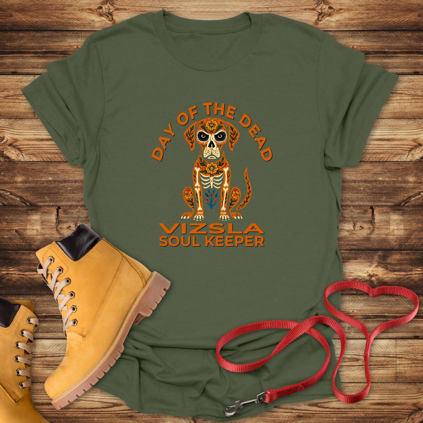 Day of the Dead Vizsla: Soul Keeper Tee