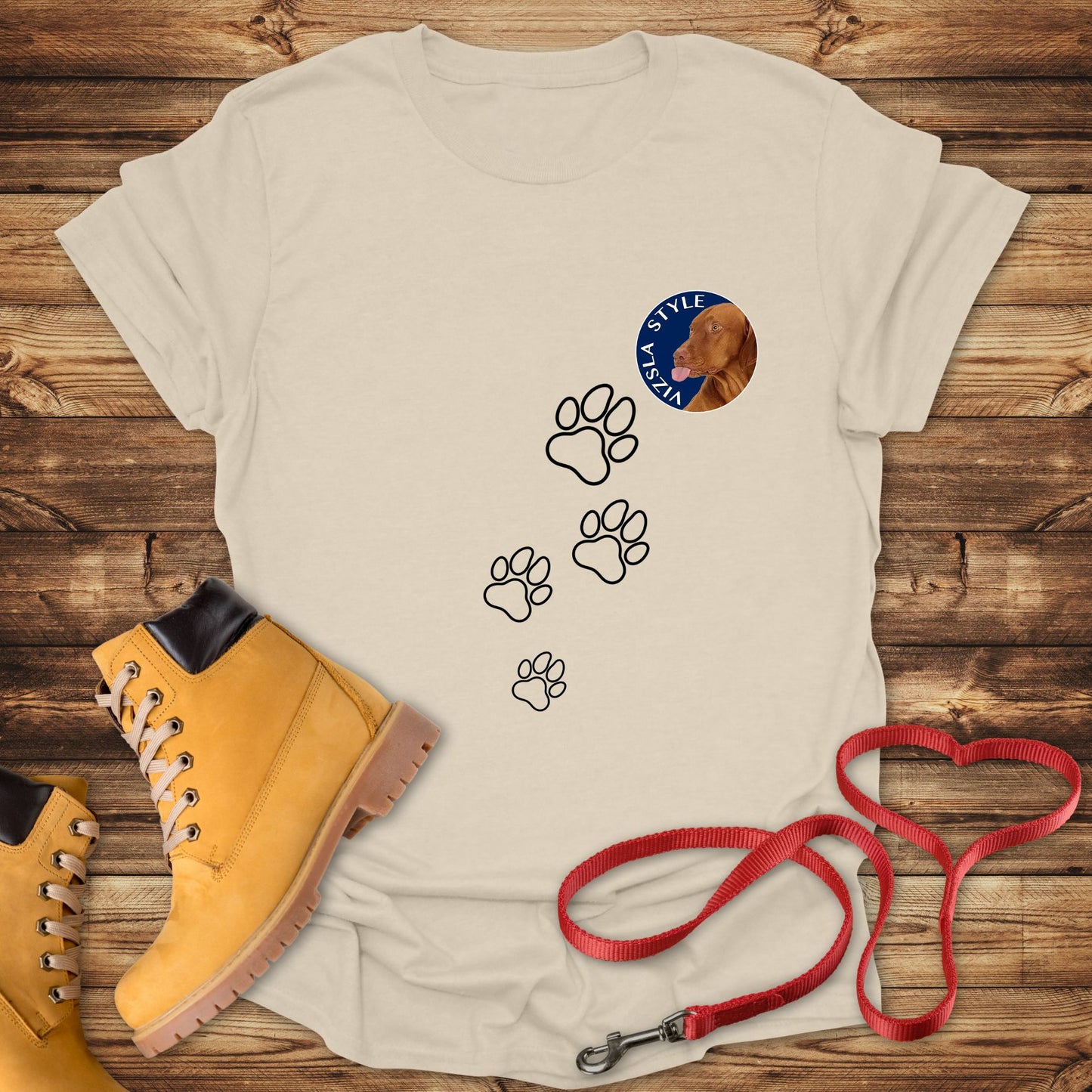 Tucker's Journey: Vizsla Life in Paw Prints