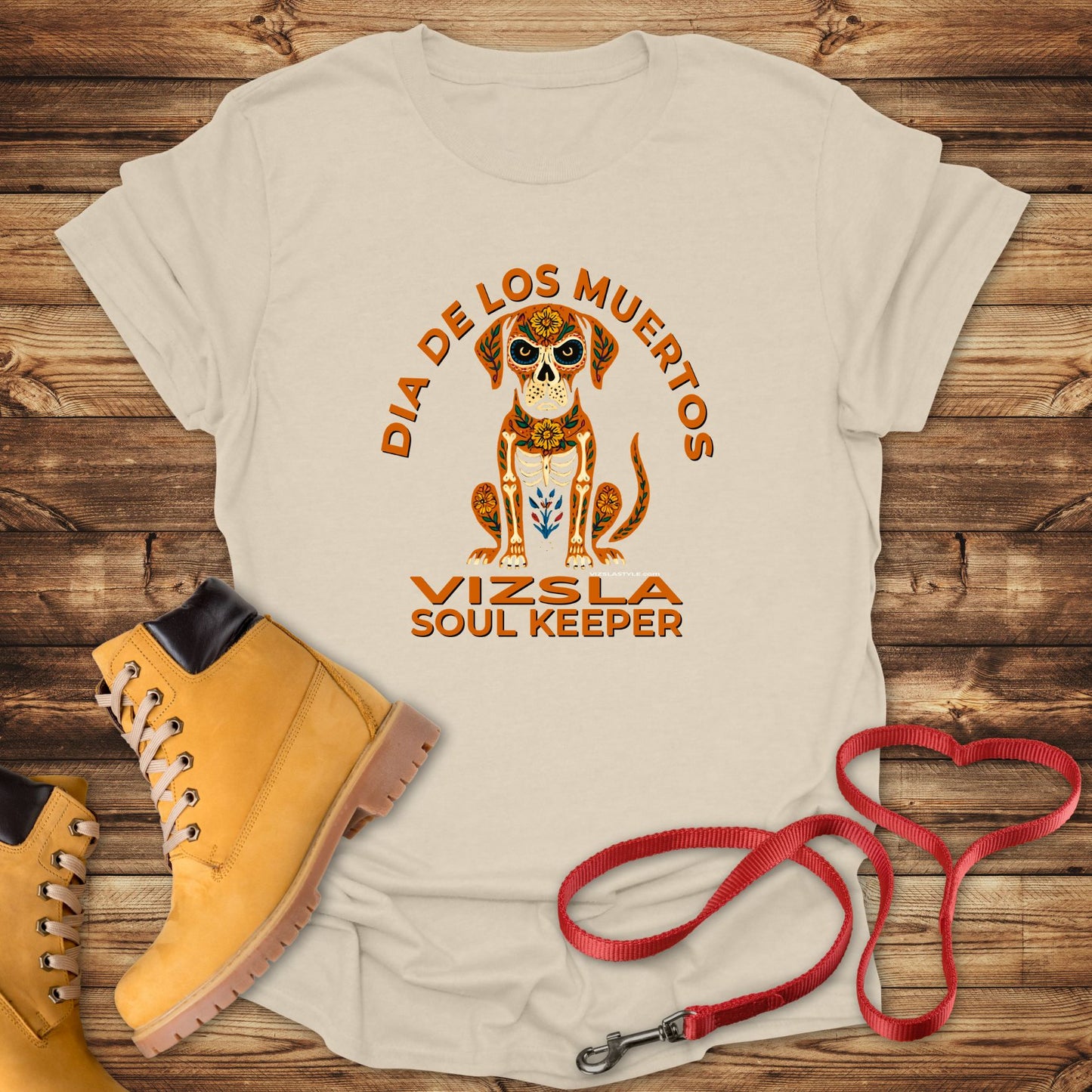 Día de Los Muertos Vizsla: Soul Keeper Tee