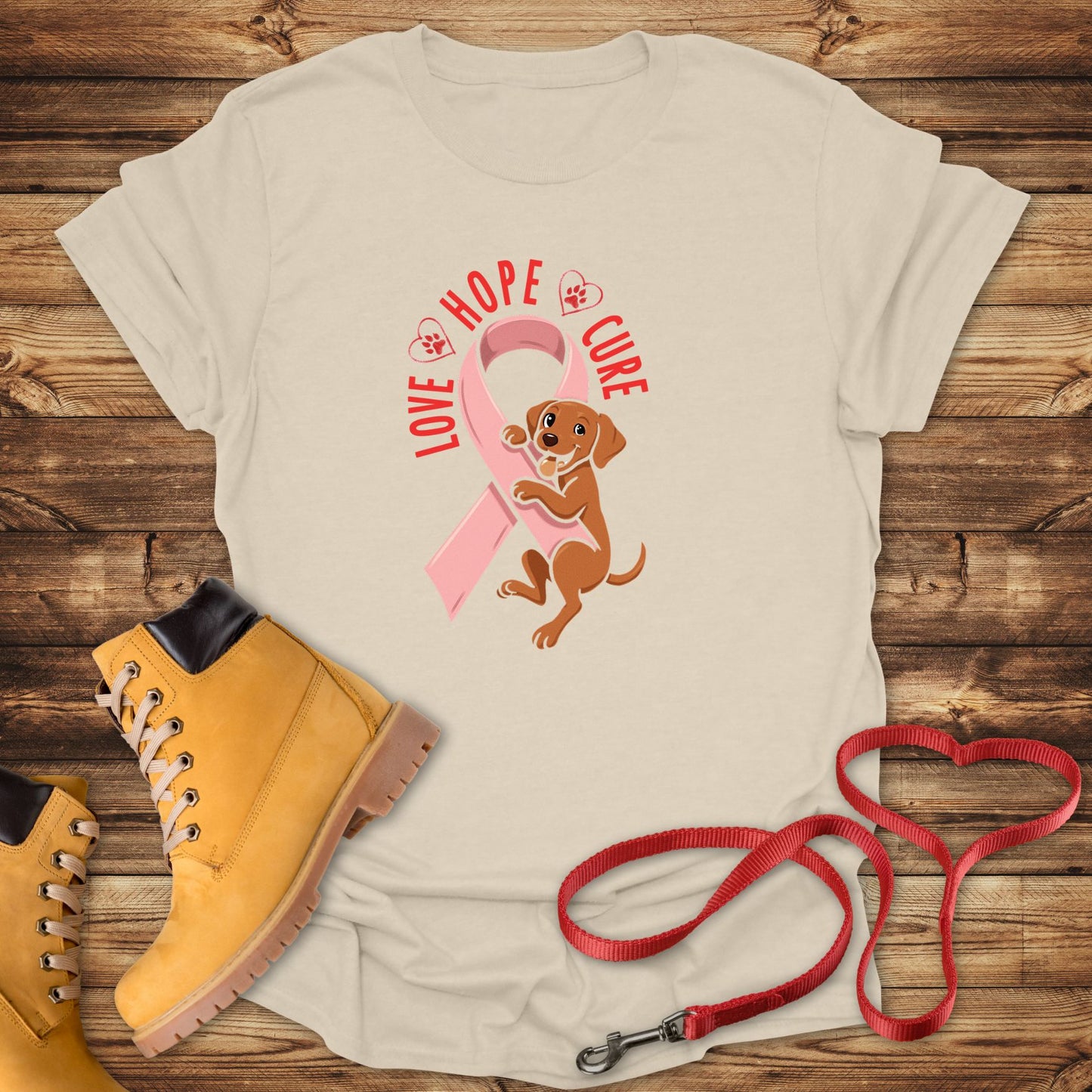 Hope, Love, and Vizsla Paws for the Cure