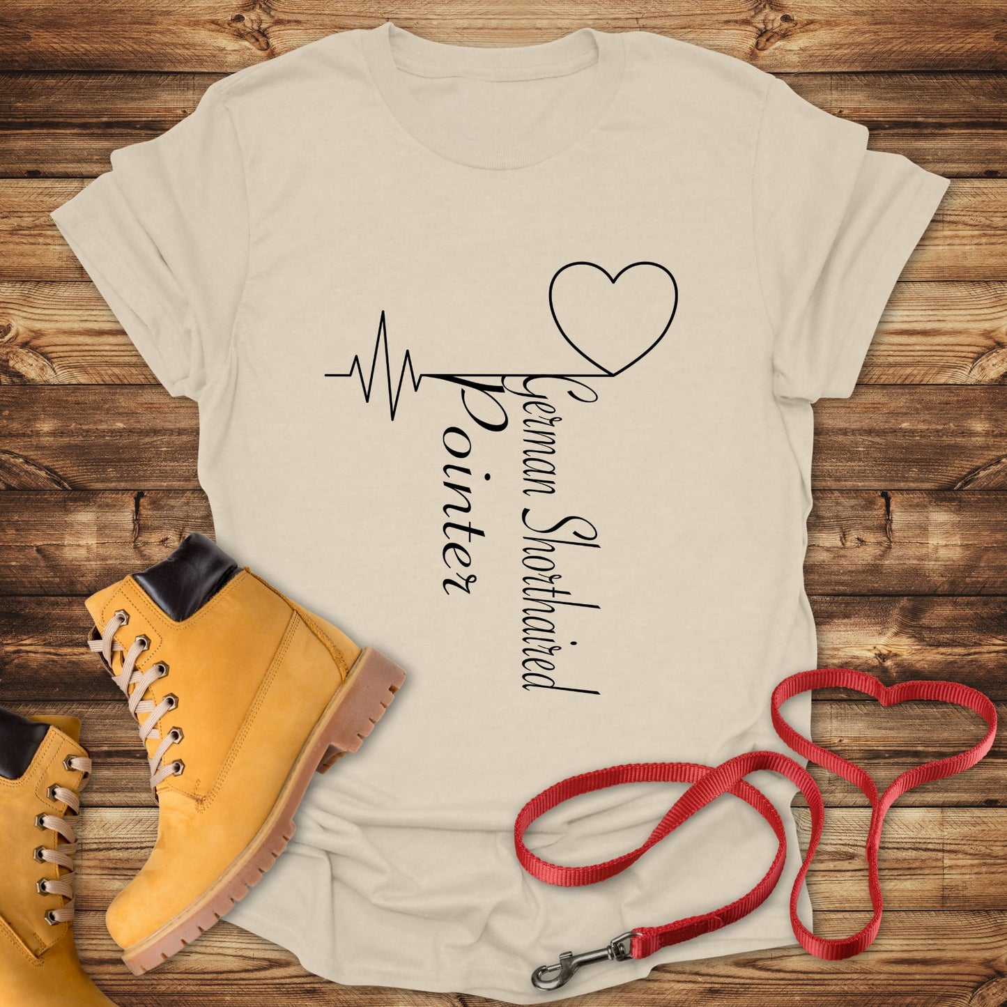 German Shorthaired Pointer Love: Heart Beats for Breed