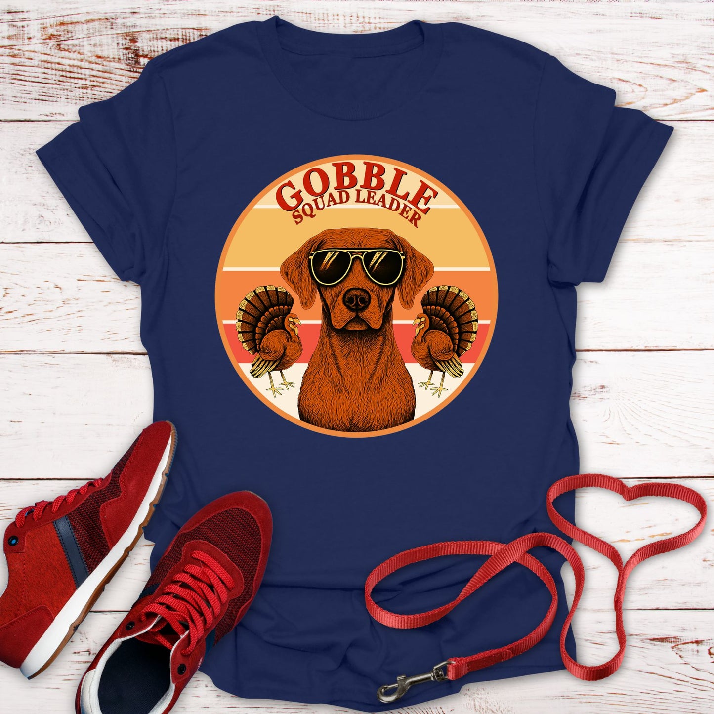 Gobble Squad Leader: Vizsla Thanksgiving Commander