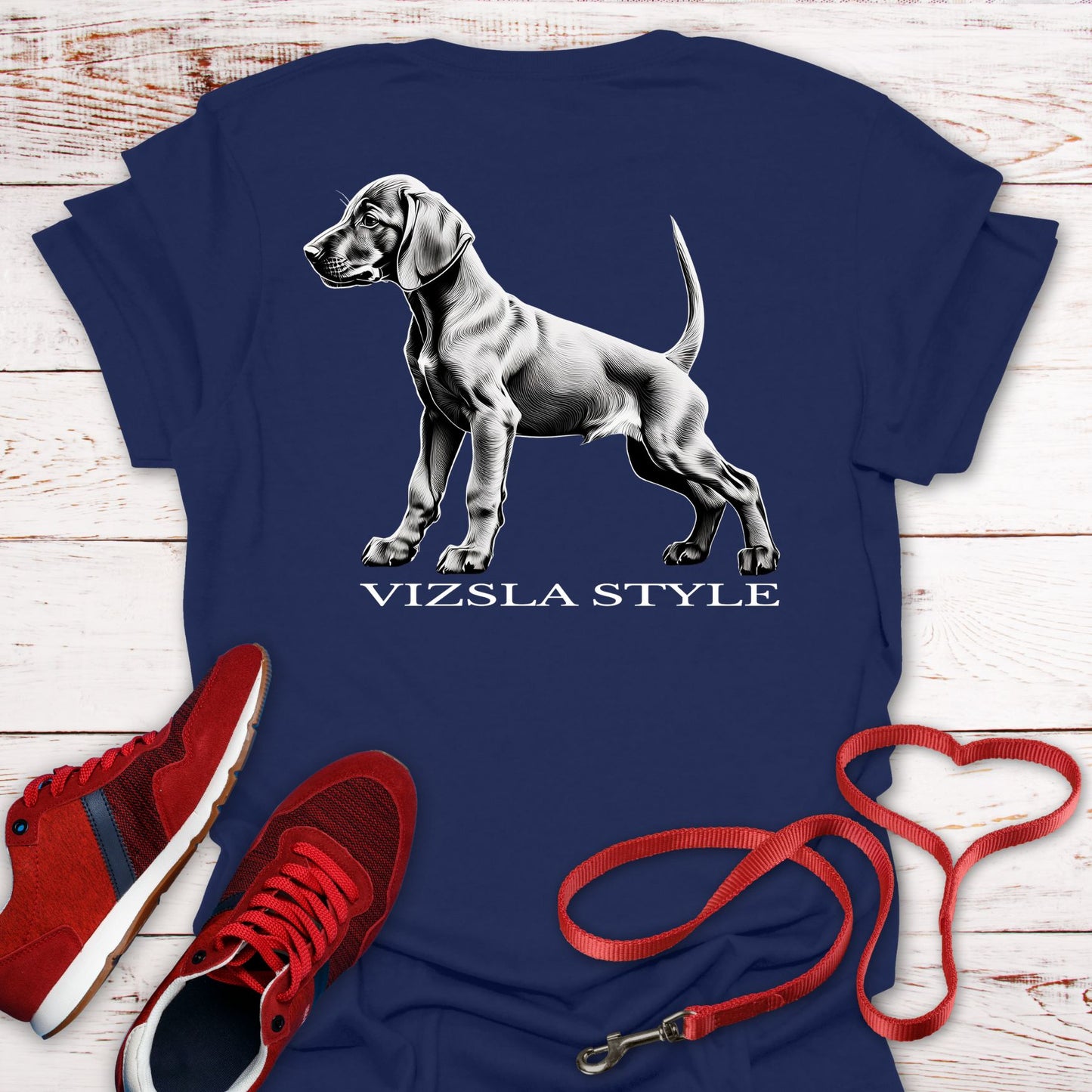 Vizsla Style Puppy T-Shirt - Double Sided