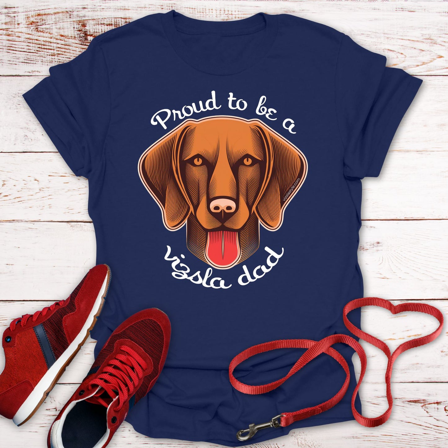 Proud To Be A Vizsla Dad T-Shirt