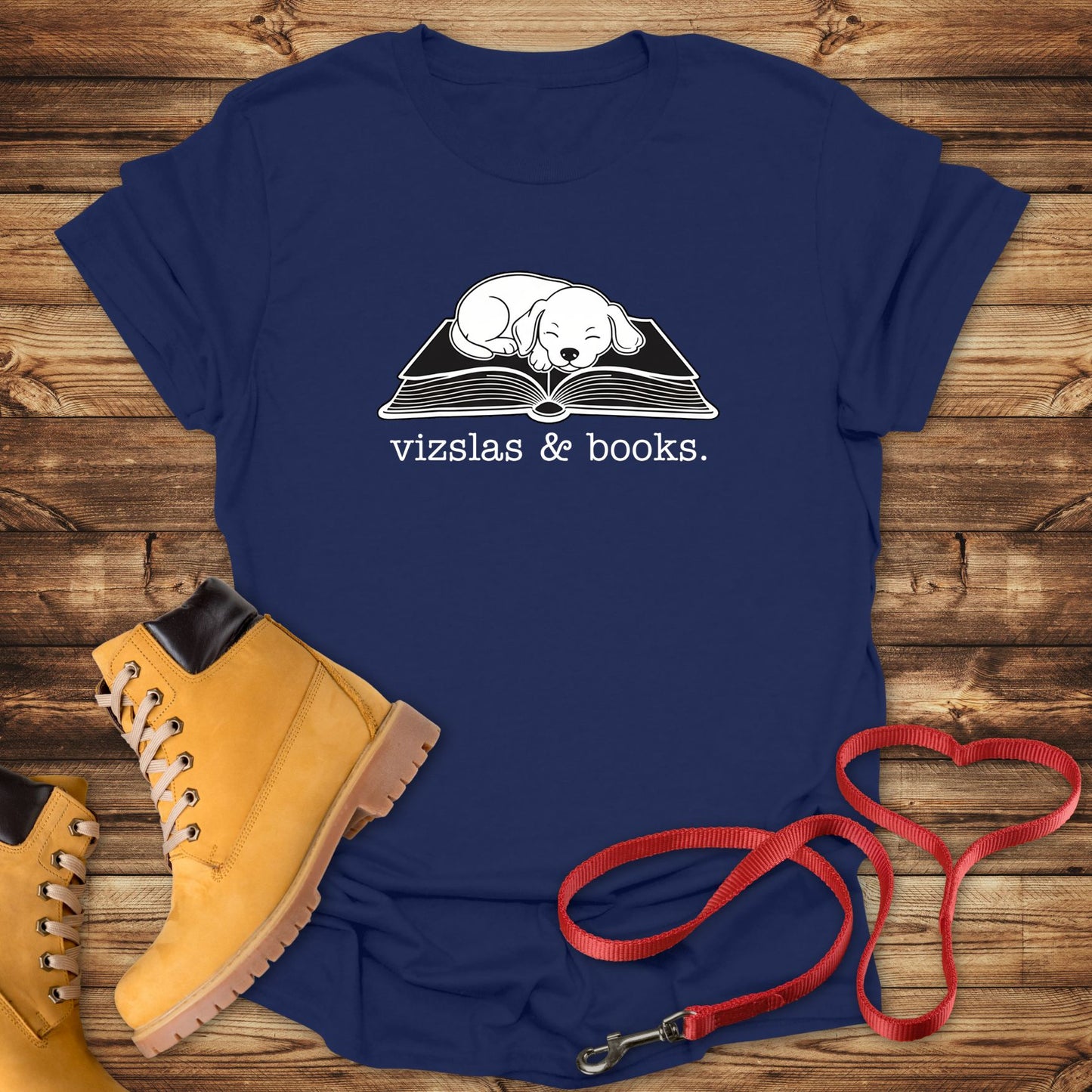 Vizslas and Books: The Perfect Cozy Retreat