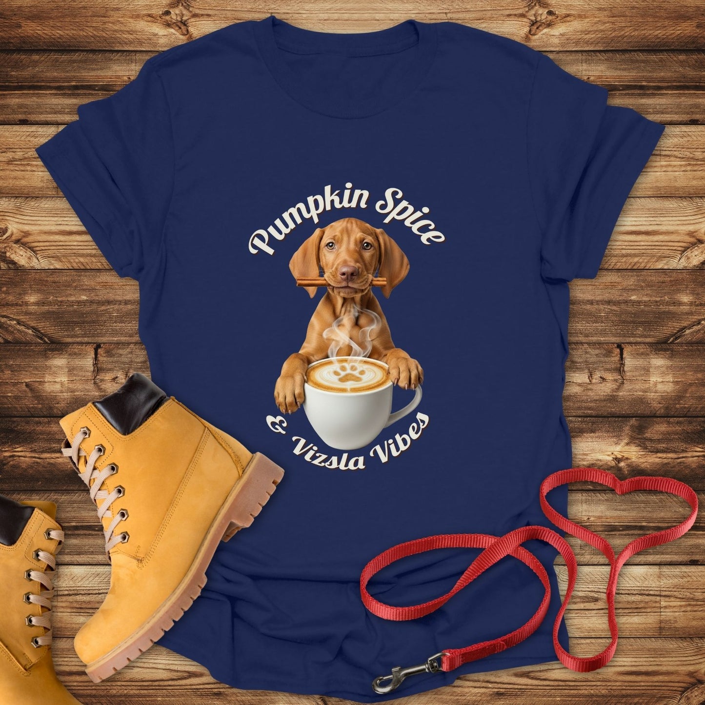 Pumpkin Spice Vizsla Shirt | Fall Dog Lover Tee