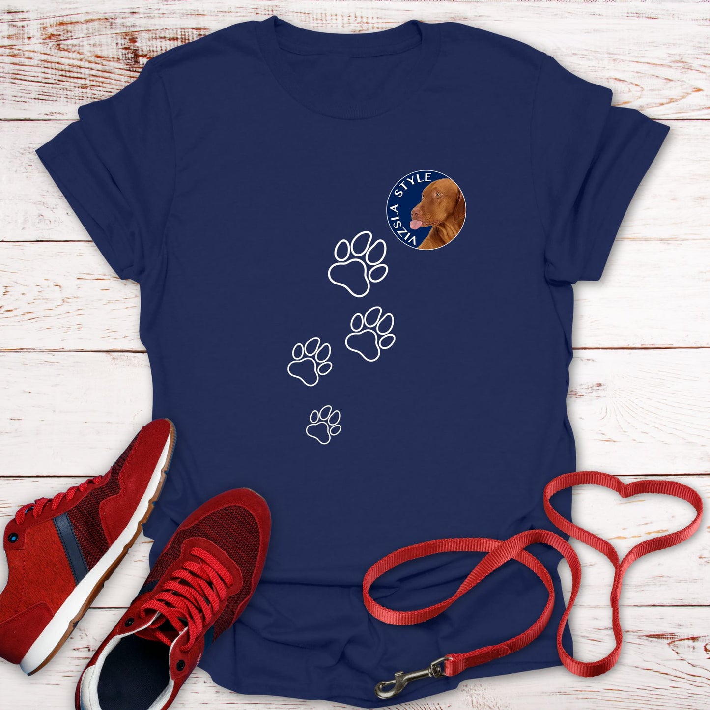 Tucker's Journey: Vizsla Life in Paw Prints