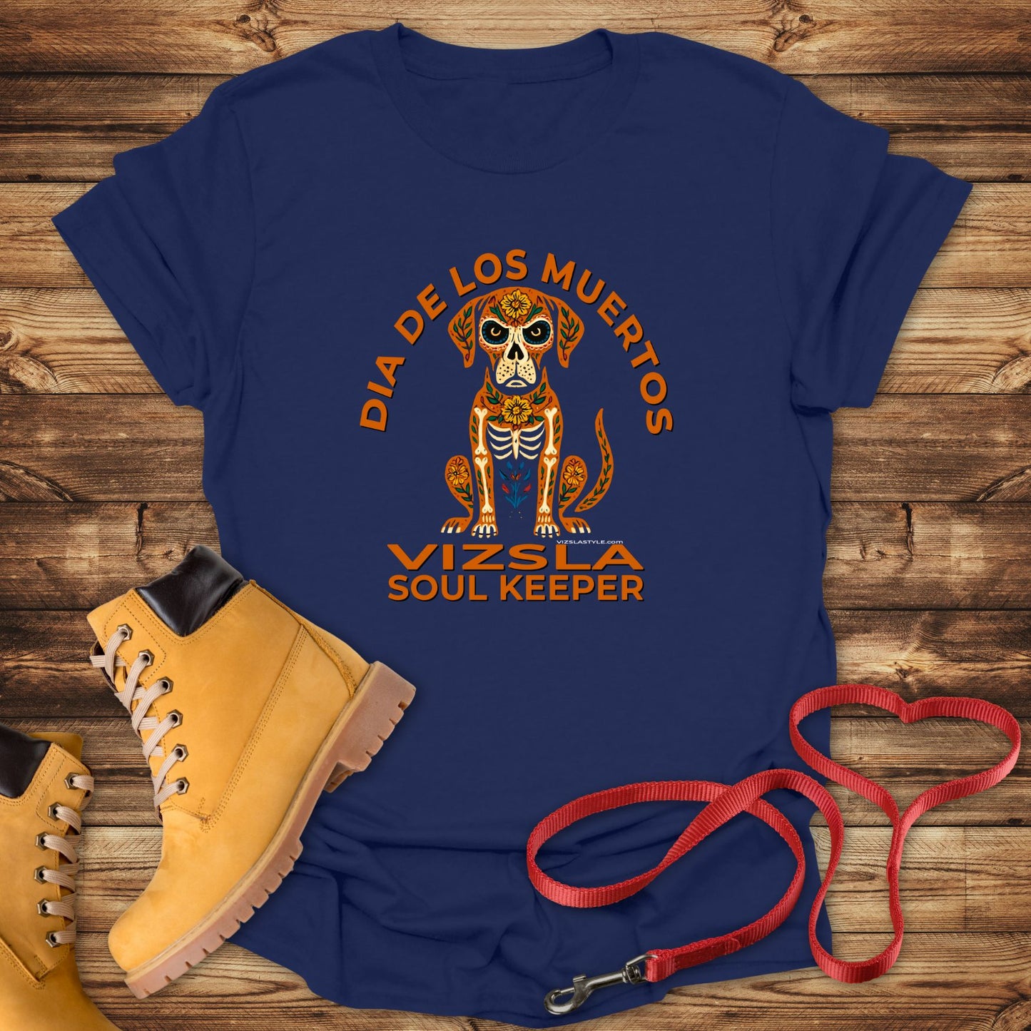Día de Los Muertos Vizsla: Soul Keeper Tee