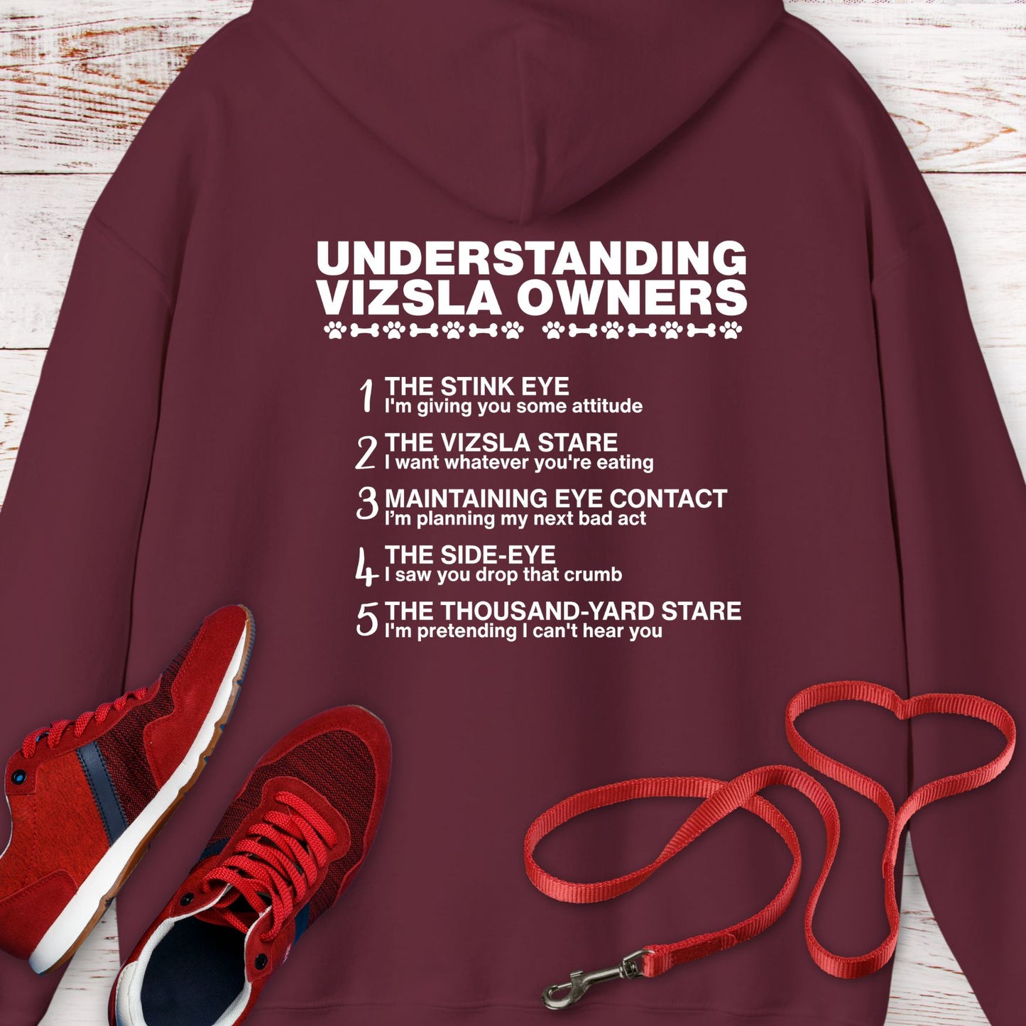 Understanding Vizsla Owners Hoodie Sweatshirt