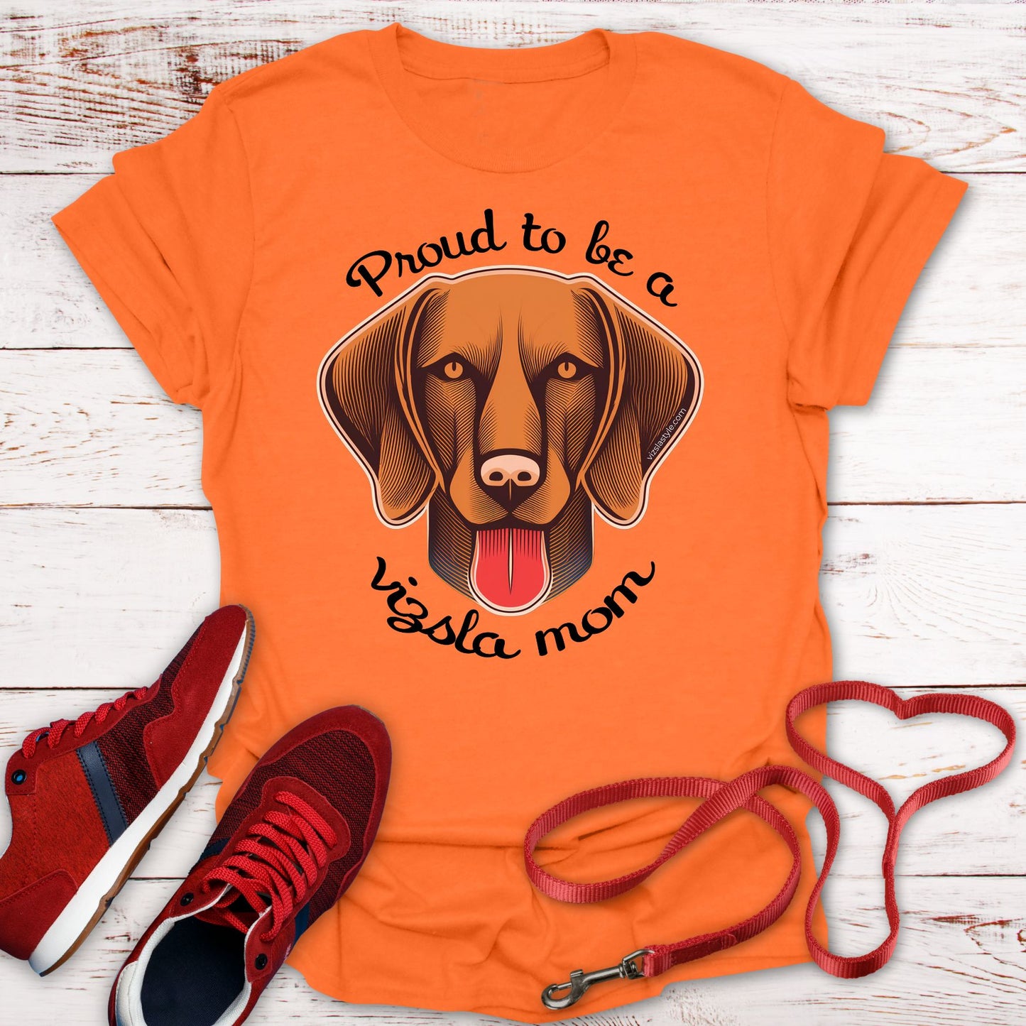 Proud To Be A Vizsla Mom T-Shirt