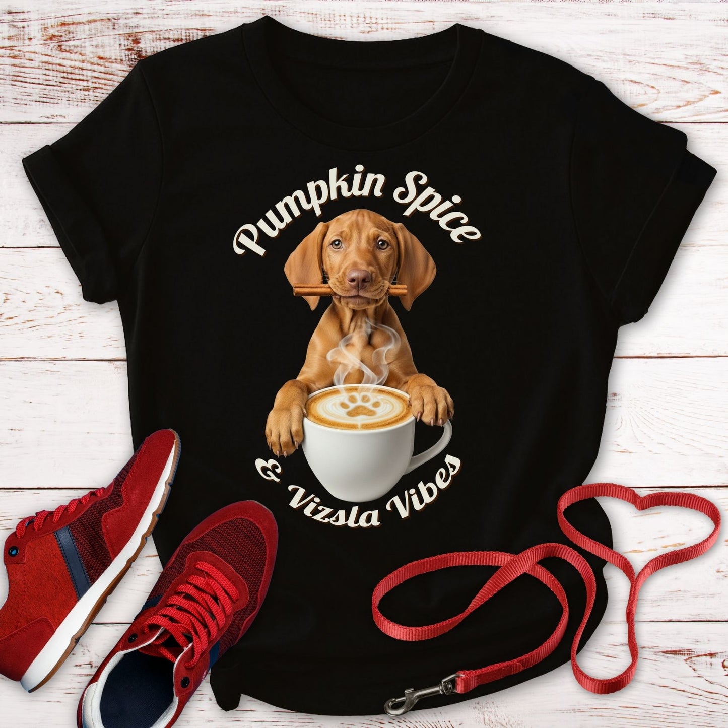 Pumpkin Spice Vizsla Shirt | Fall Dog Lover Tee