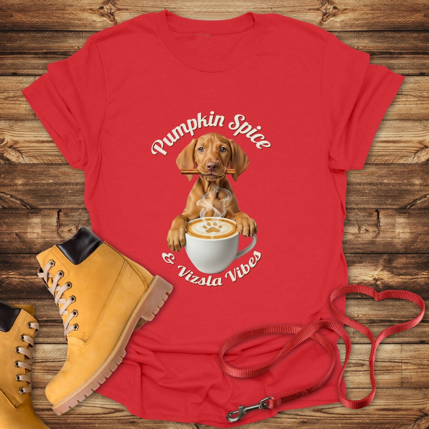 Pumpkin Spice Vizsla Shirt | Fall Dog Lover Tee