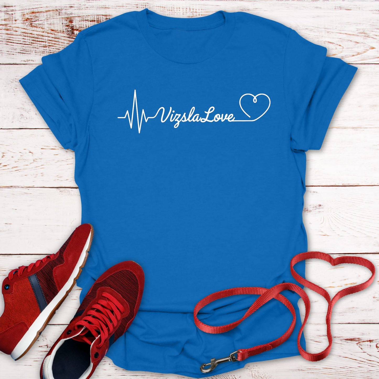 The Heart Lifeline Of A Vizsla Love T-Shirt
