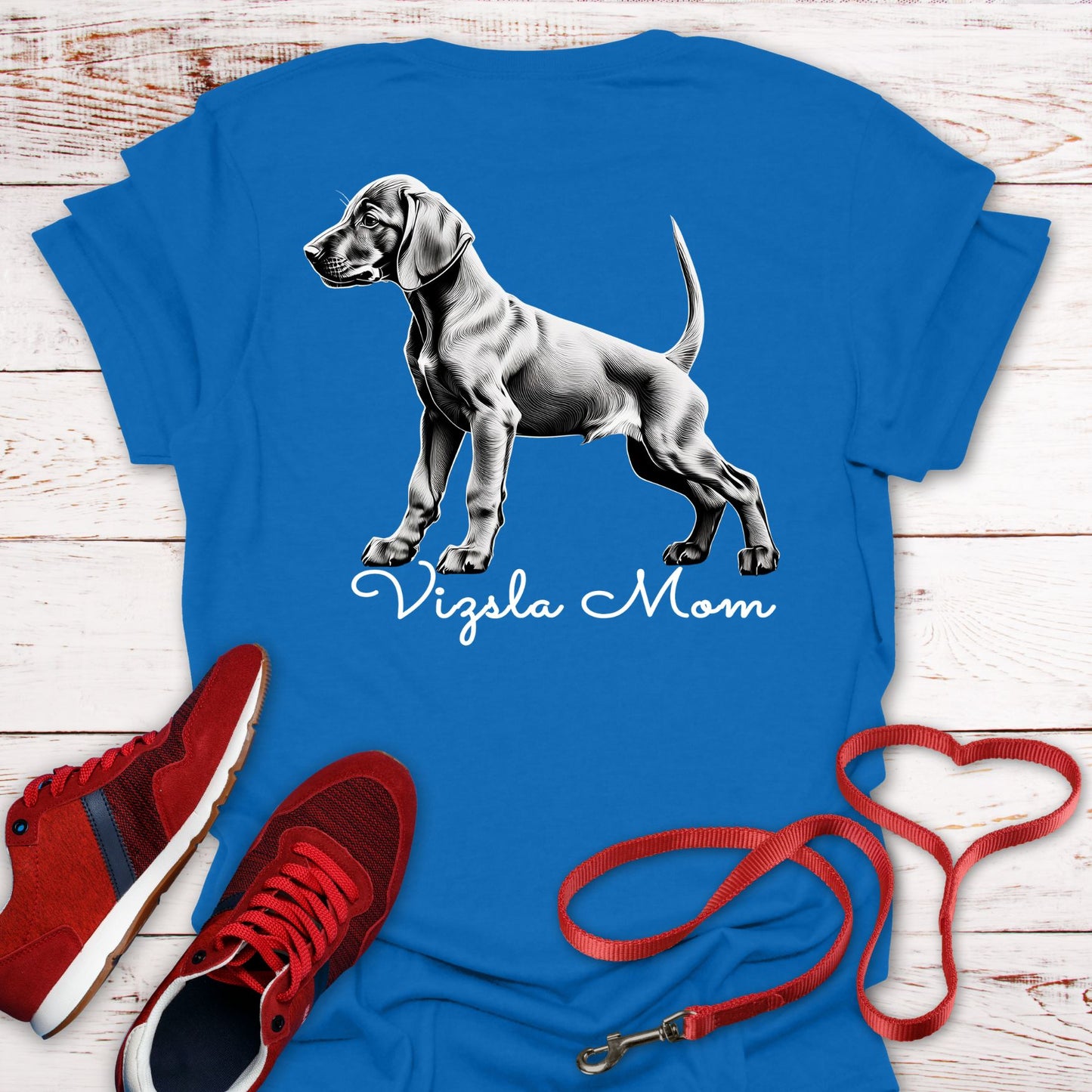 Vizsla Style - Vizsla Mom & Puppy T-Shirt