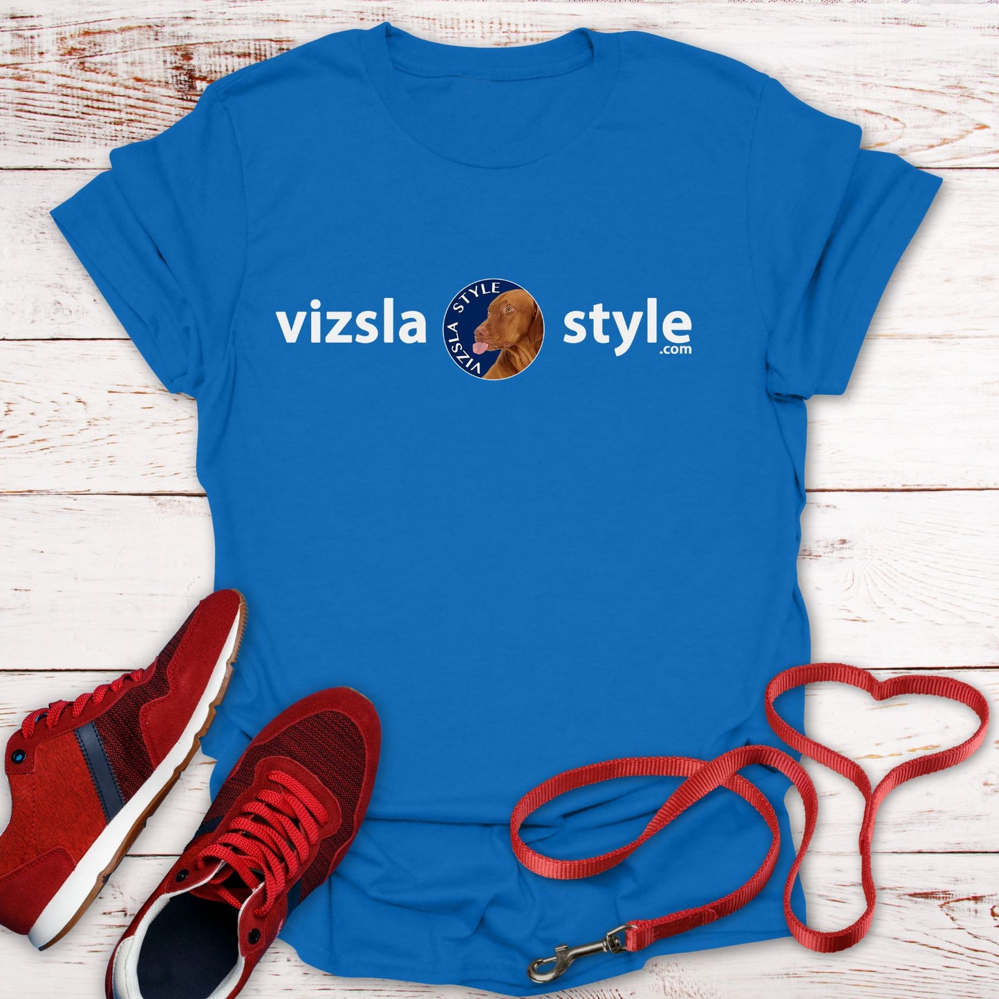 It's All About Tucker - Vizsla Style All Around Sports T-shirt