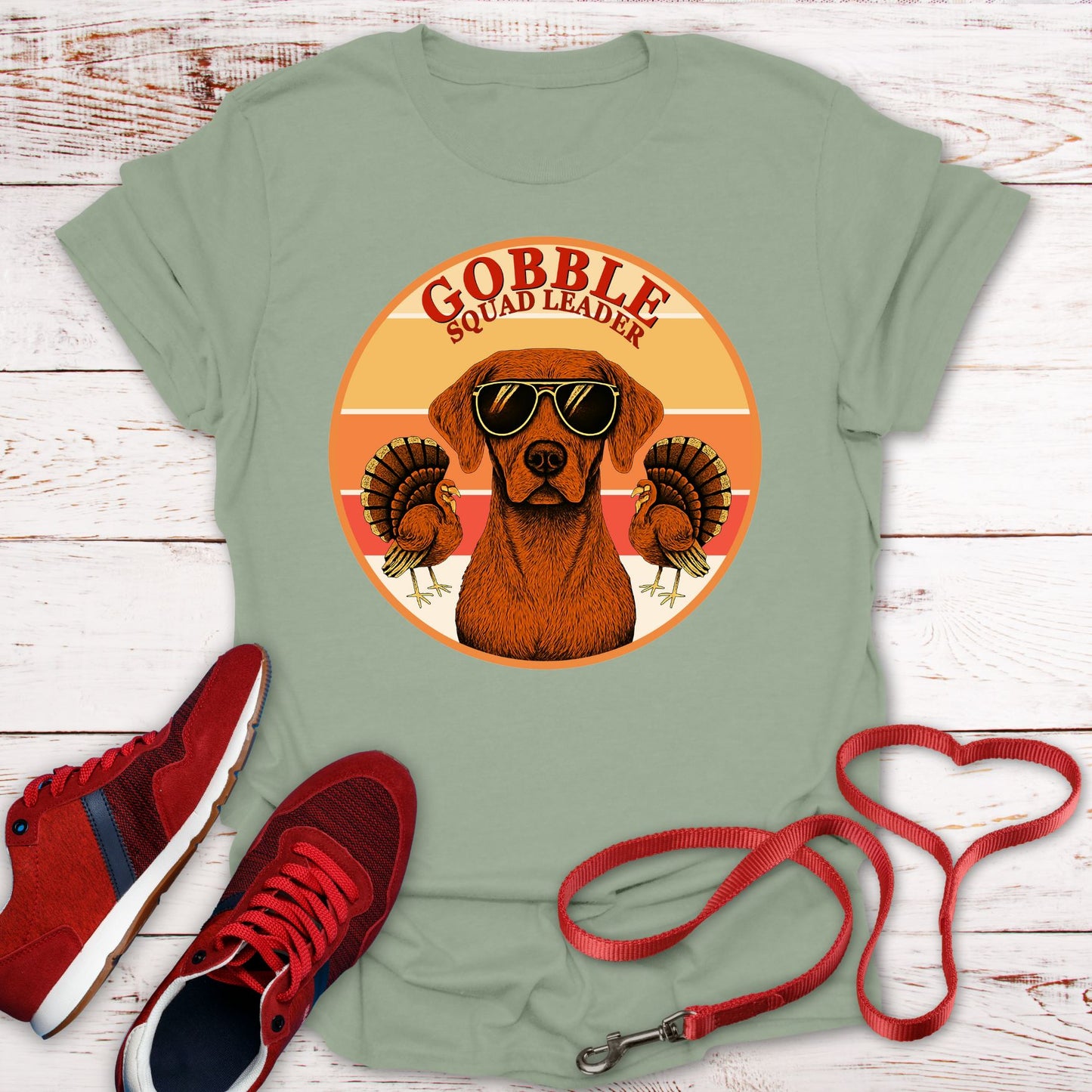 Gobble Squad Leader: Vizsla Thanksgiving Commander