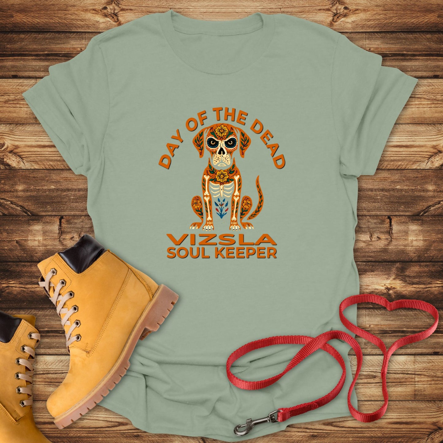 Day of the Dead Vizsla: Soul Keeper Tee