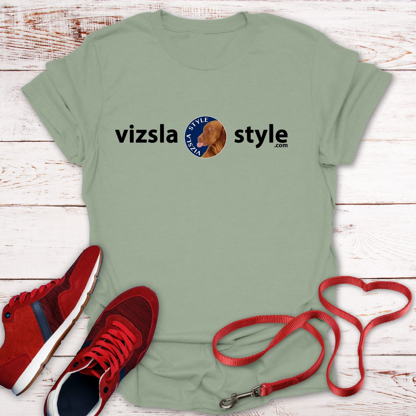 It's All About Tucker - Vizsla Style All Around Sports T-shirt