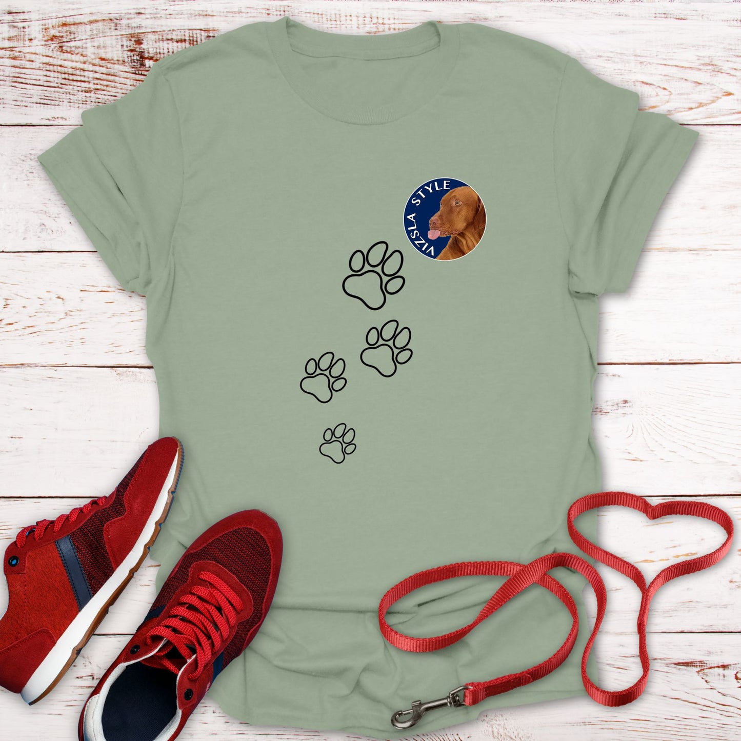 Tucker's Journey: Vizsla Life in Paw Prints