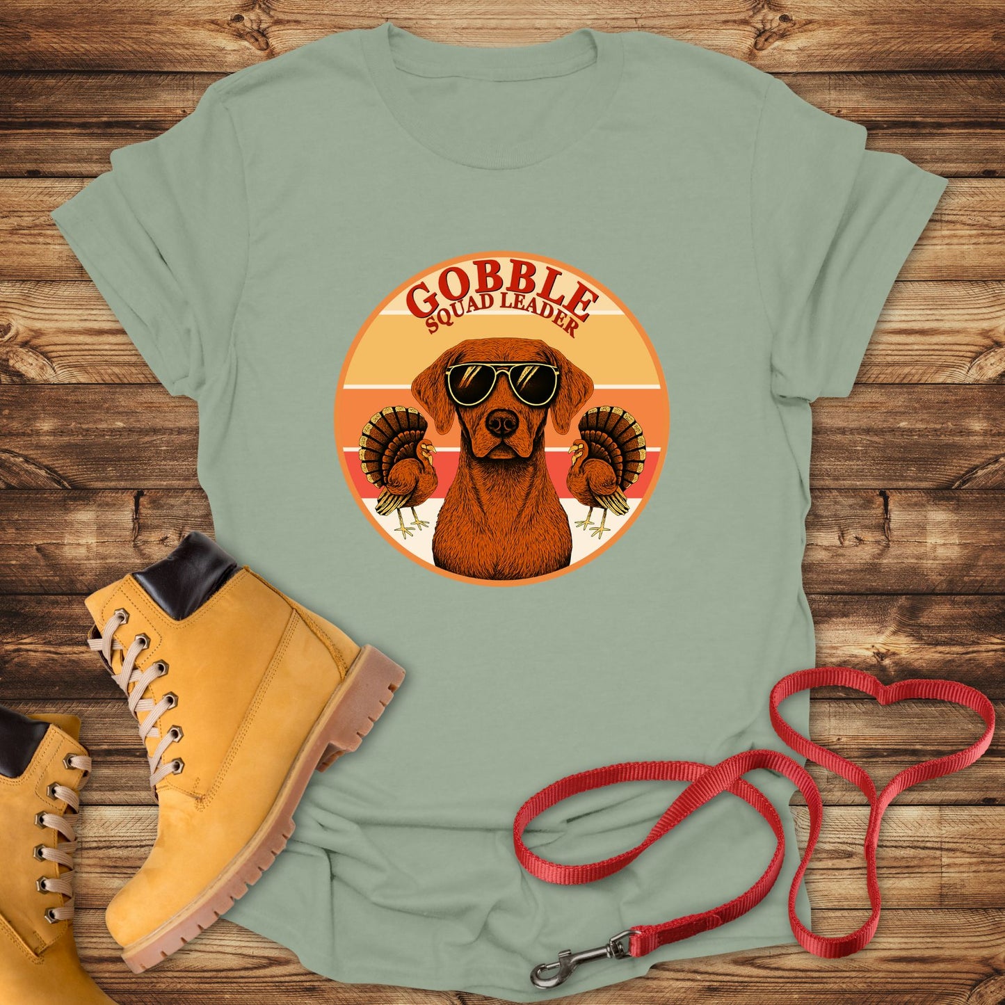 Gobble Squad Leader: Vizsla Thanksgiving Commander