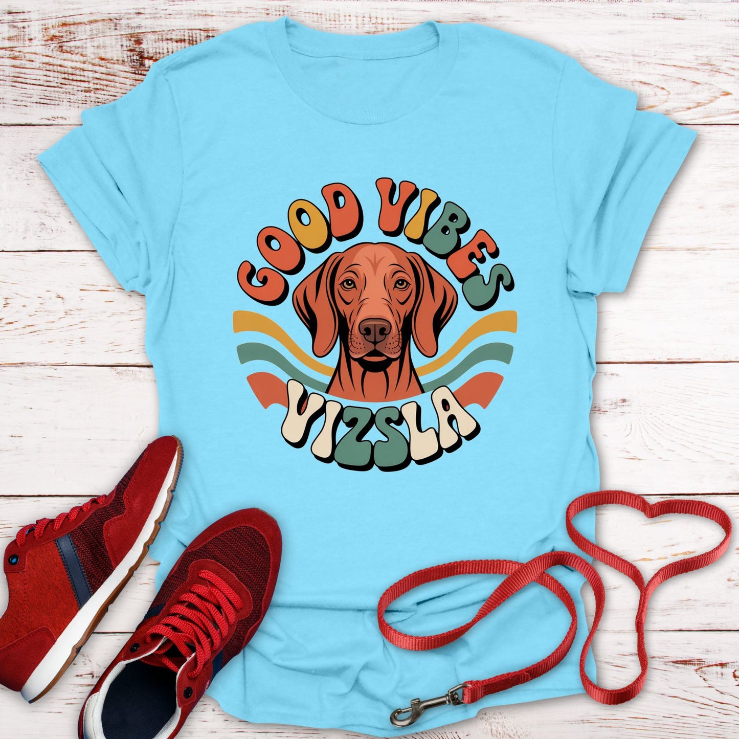 Good Vibes: That Cool Vizsla Look T-Shirt