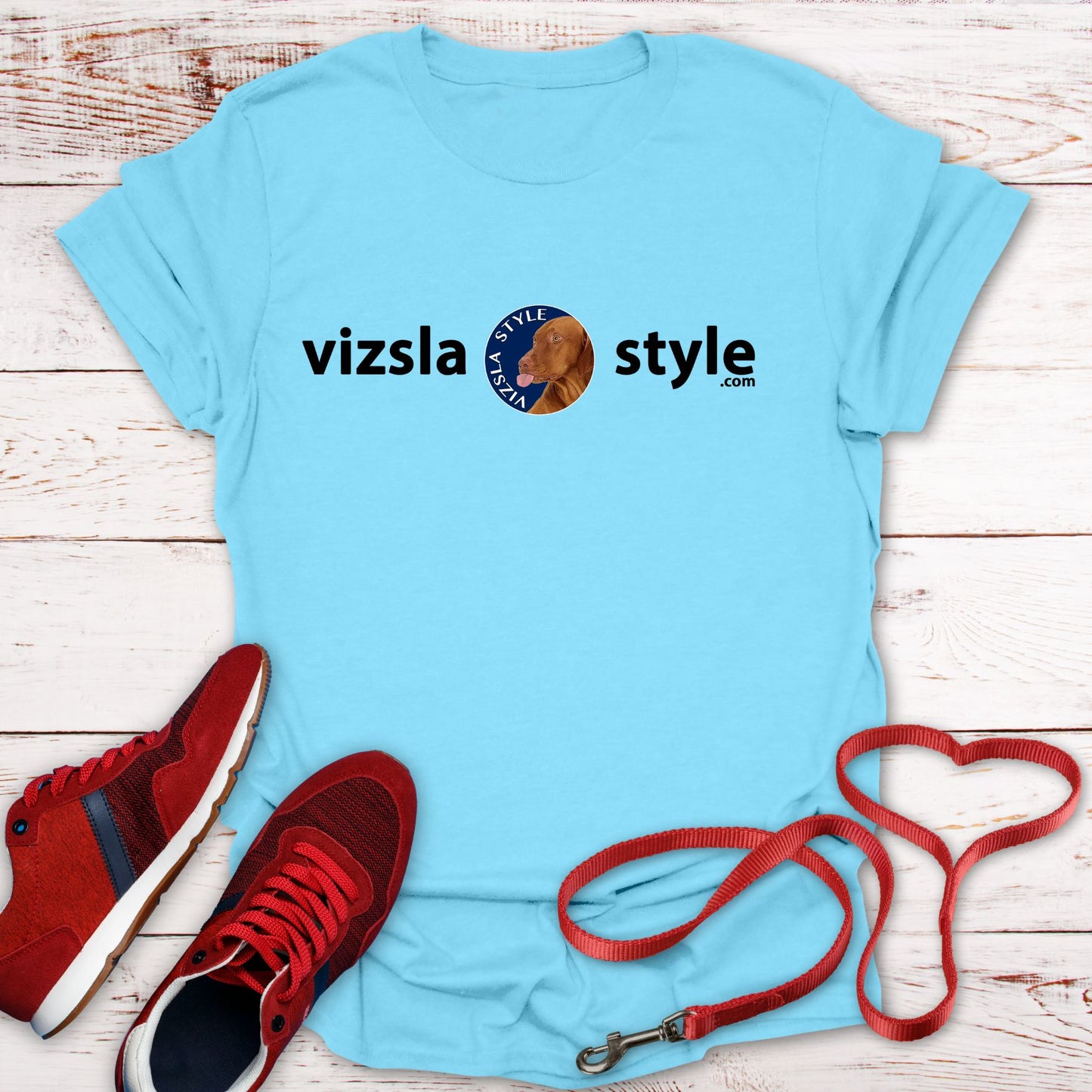 It's All About Tucker - Vizsla Style All Around Sports T-shirt