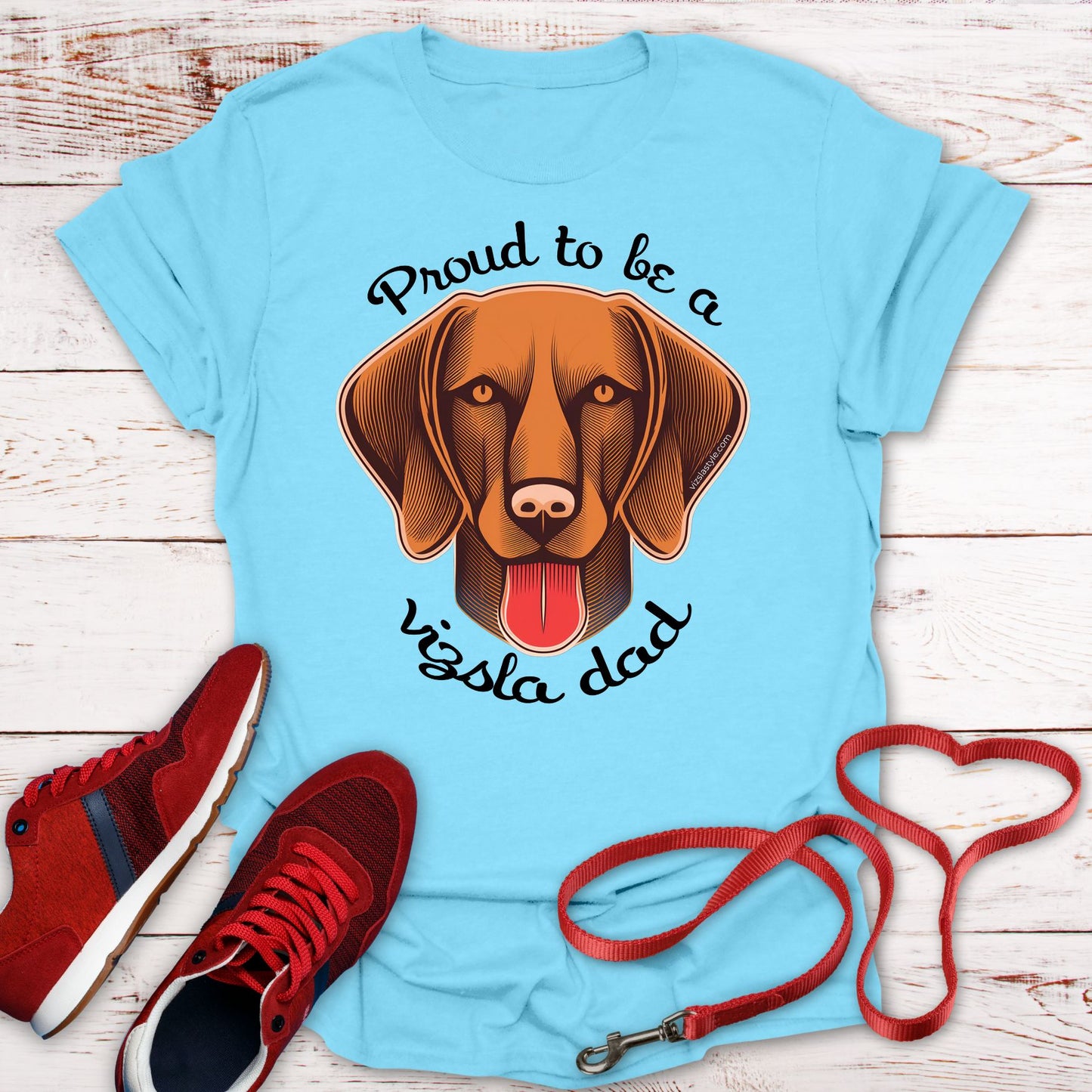 Proud To Be A Vizsla Dad T-Shirt