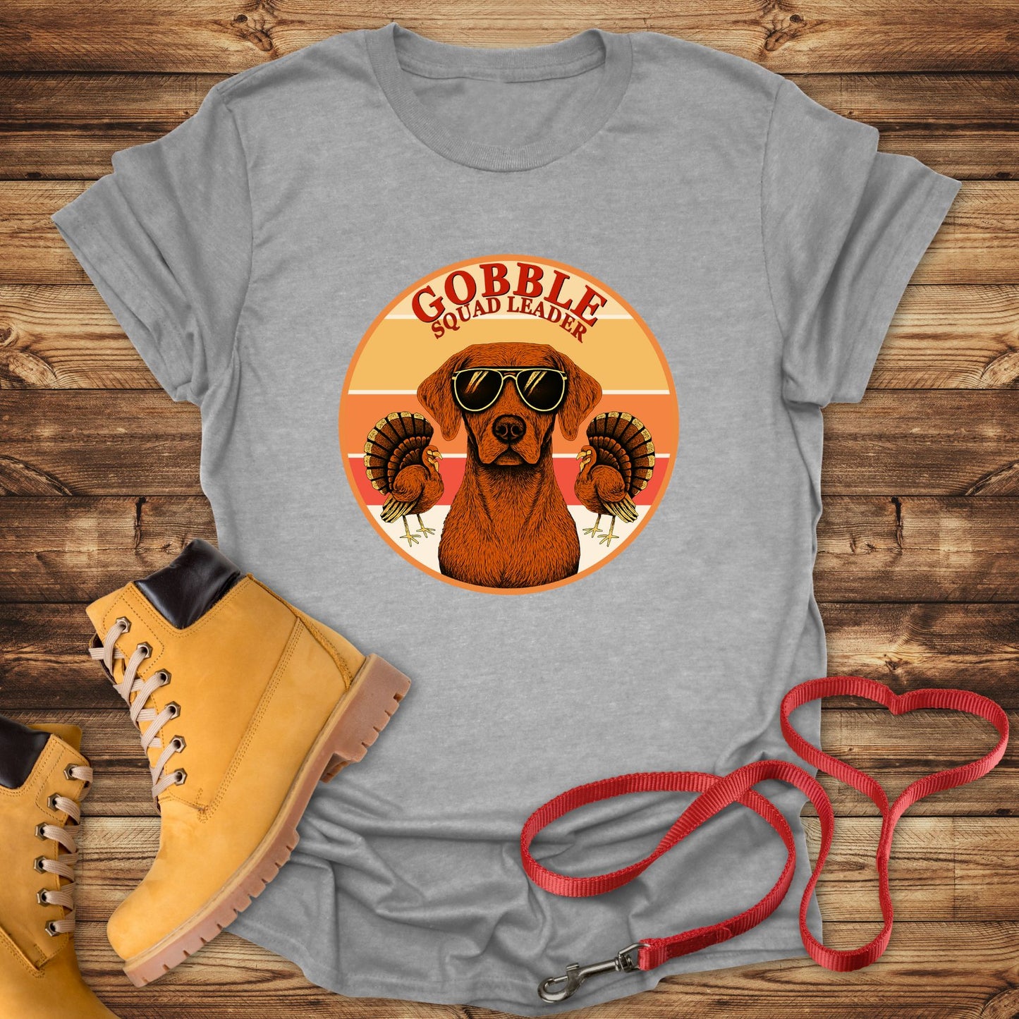 Gobble Squad Leader: Vizsla Thanksgiving Commander