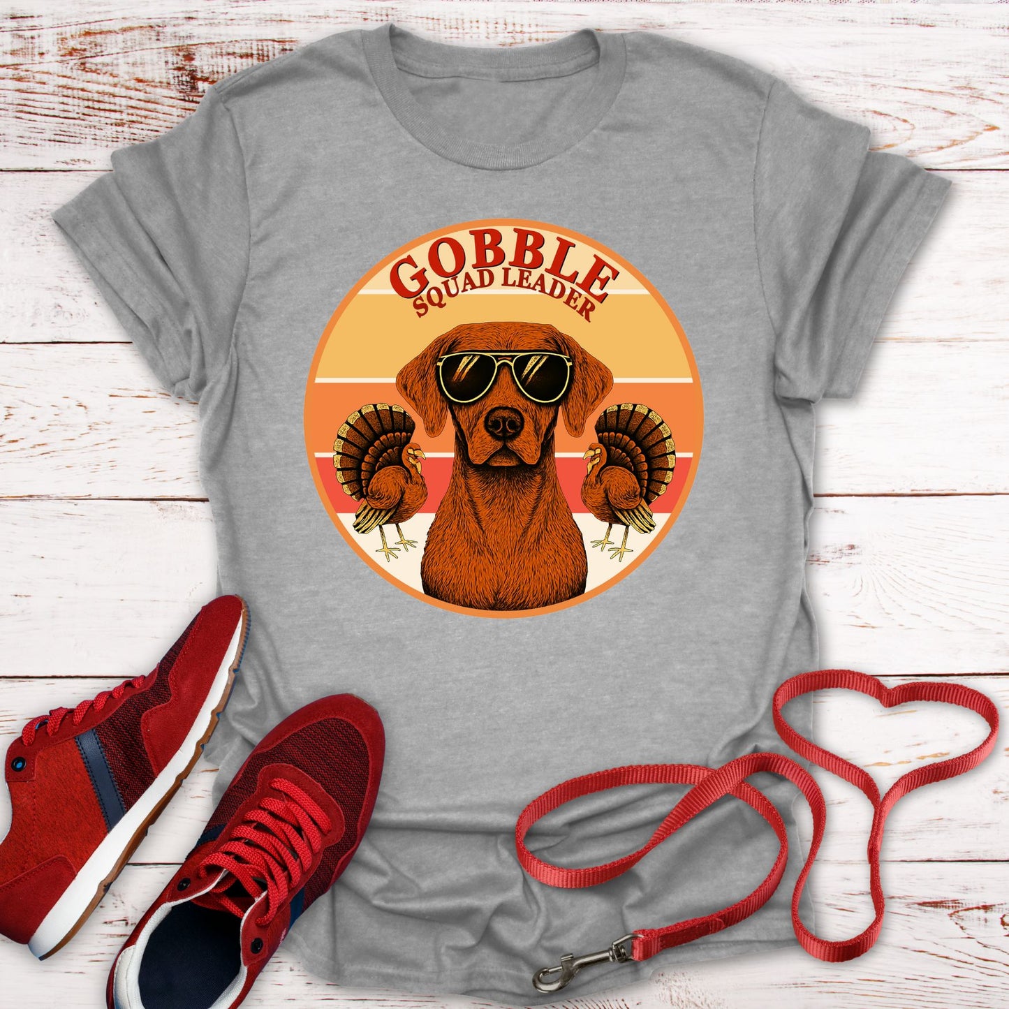 Gobble Squad Leader: Vizsla Thanksgiving Commander