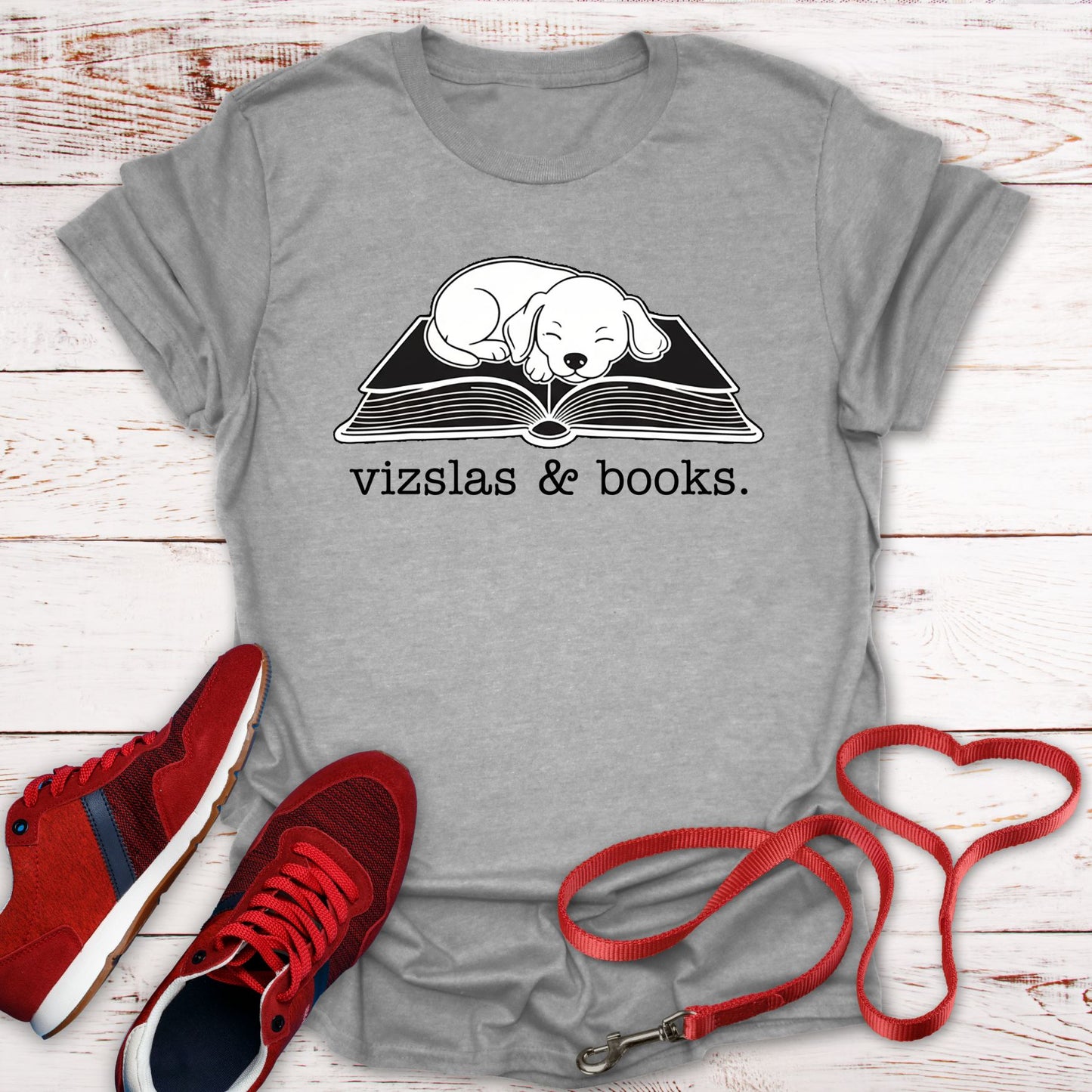 Vizslas and Books: The Perfect Cozy Retreat