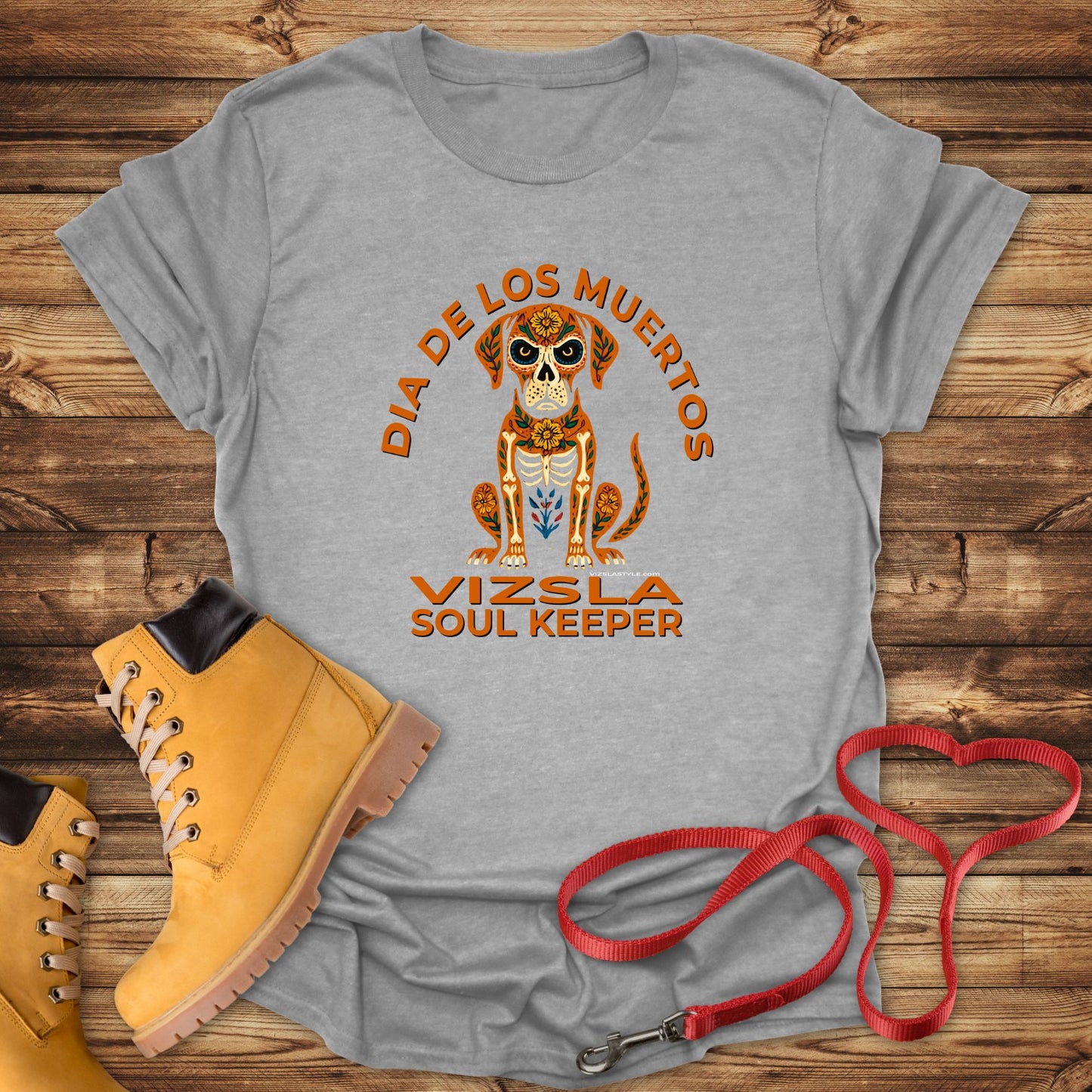 Día de Los Muertos Vizsla: Soul Keeper Tee