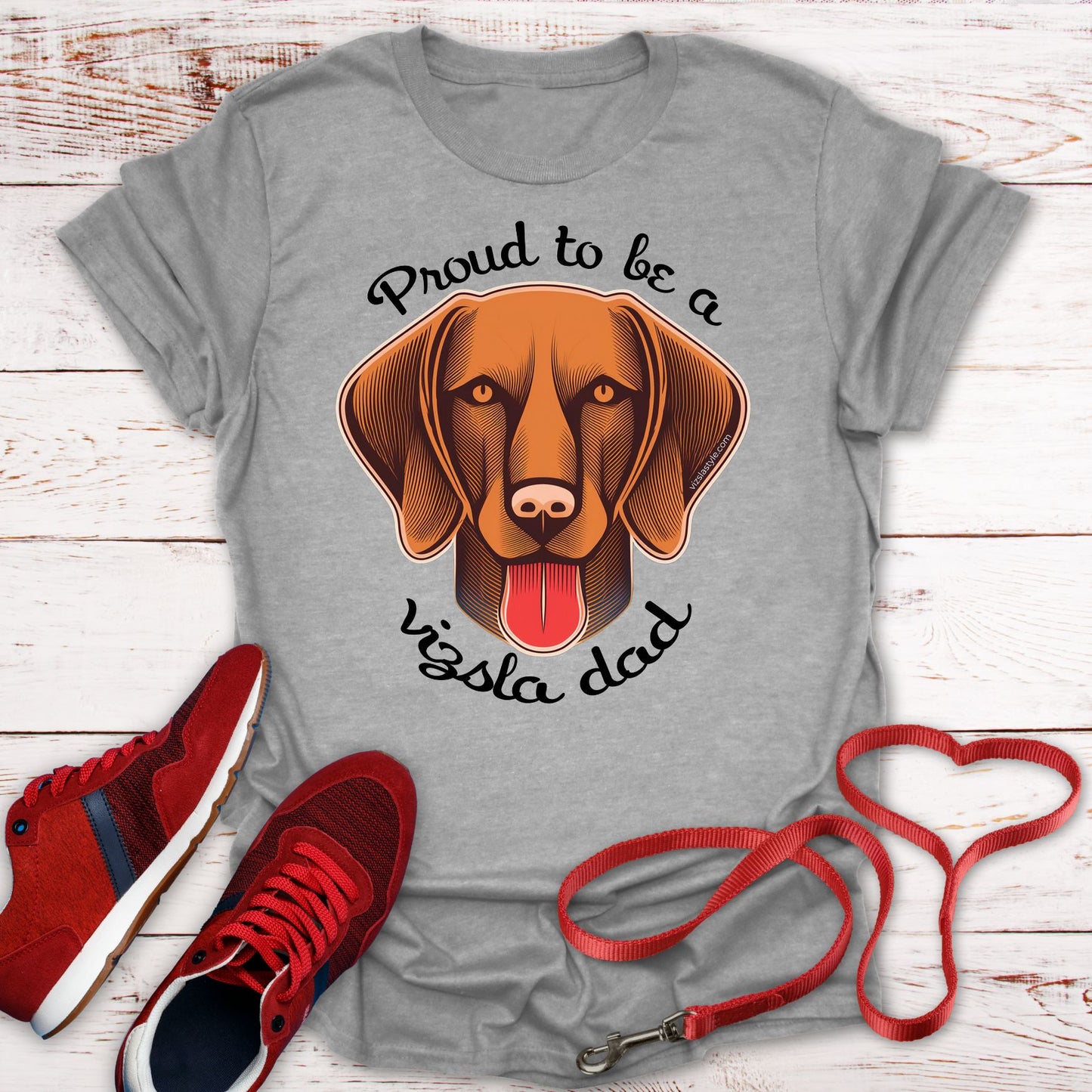 Proud To Be A Vizsla Dad T-Shirt