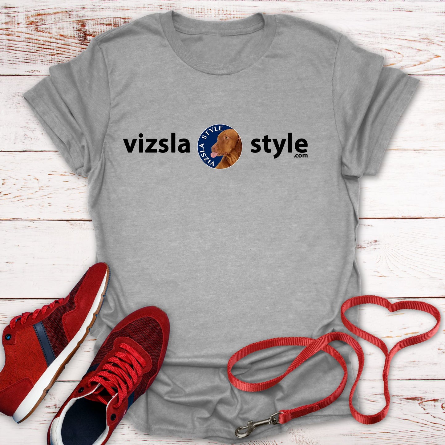 It's All About Tucker - Vizsla Style All Around Sports T-shirt