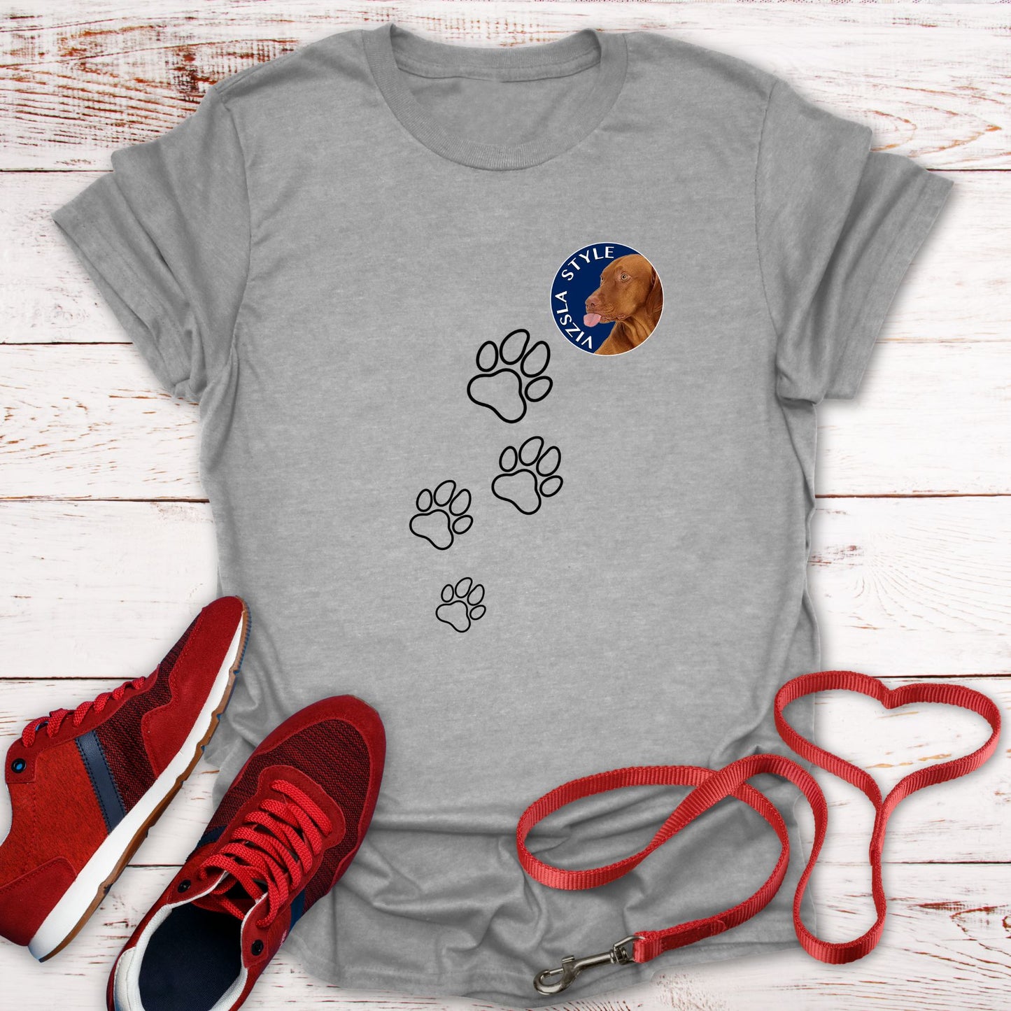 Tucker's Journey: Vizsla Life in Paw Prints