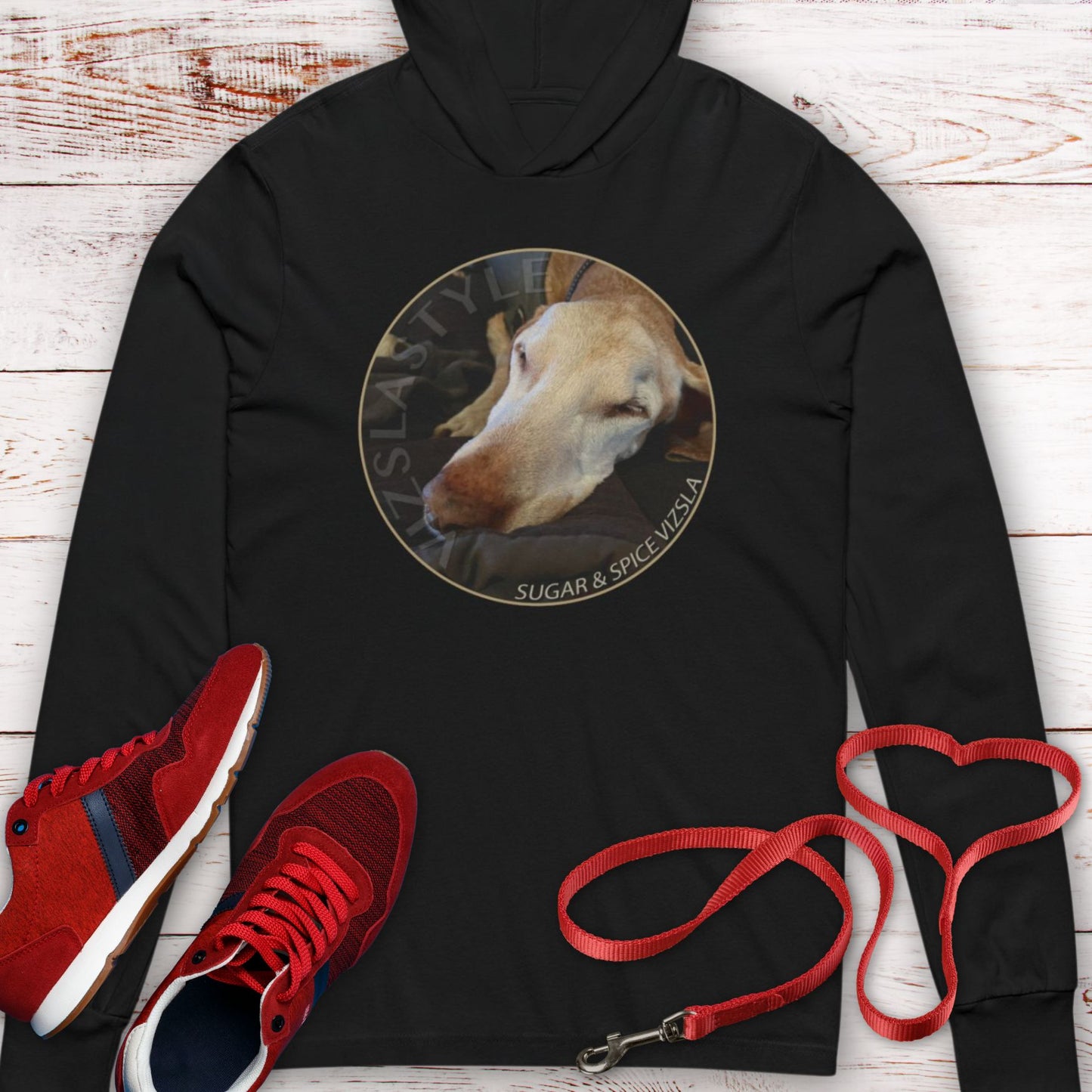 Sugar And Spice Vizsla  Hooded T-Shirt