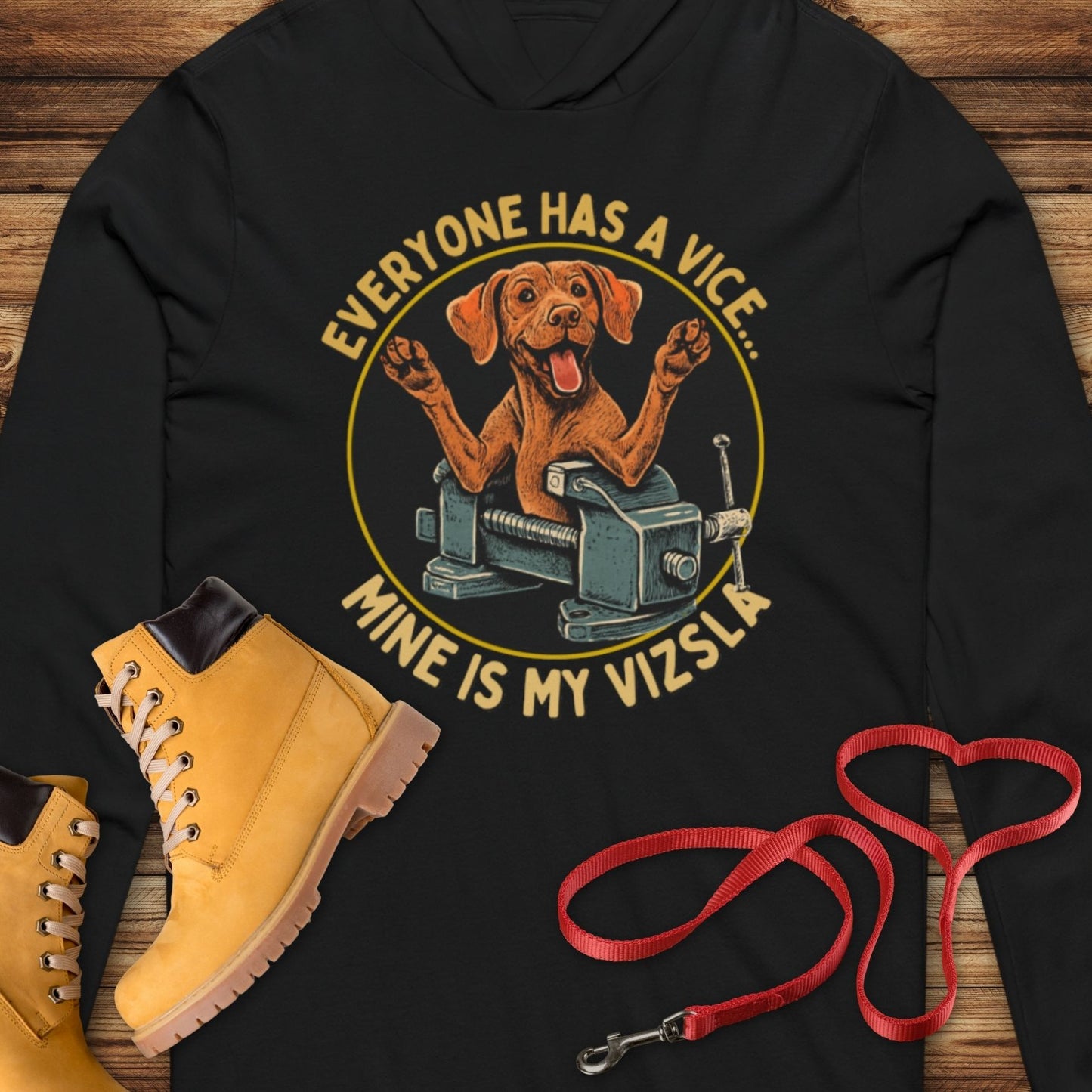 Everyone Has A Vice... Mine Is My Vizsla  Hooded T-Shirt